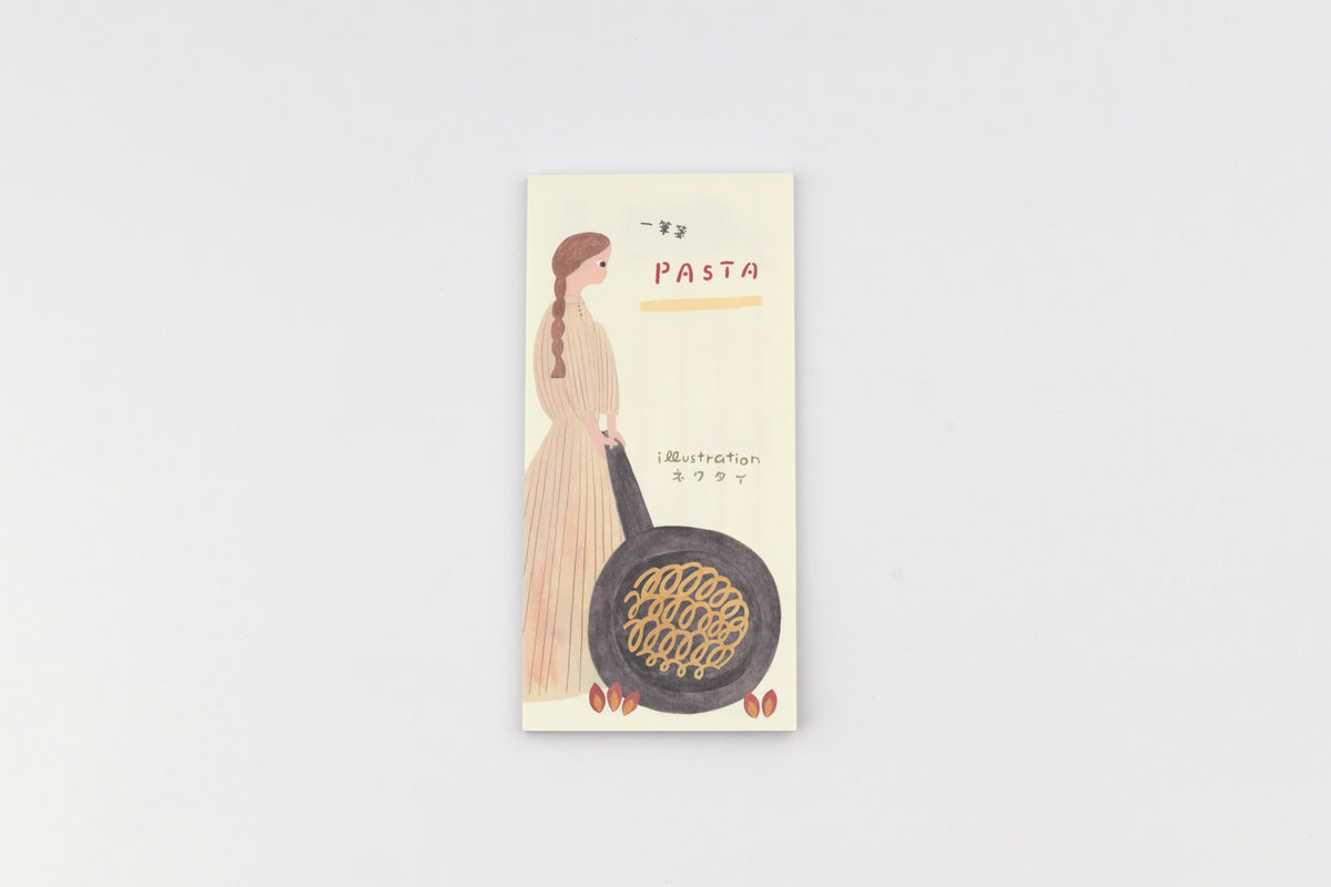 Cozyca - Necktie Note Pad - Pasta