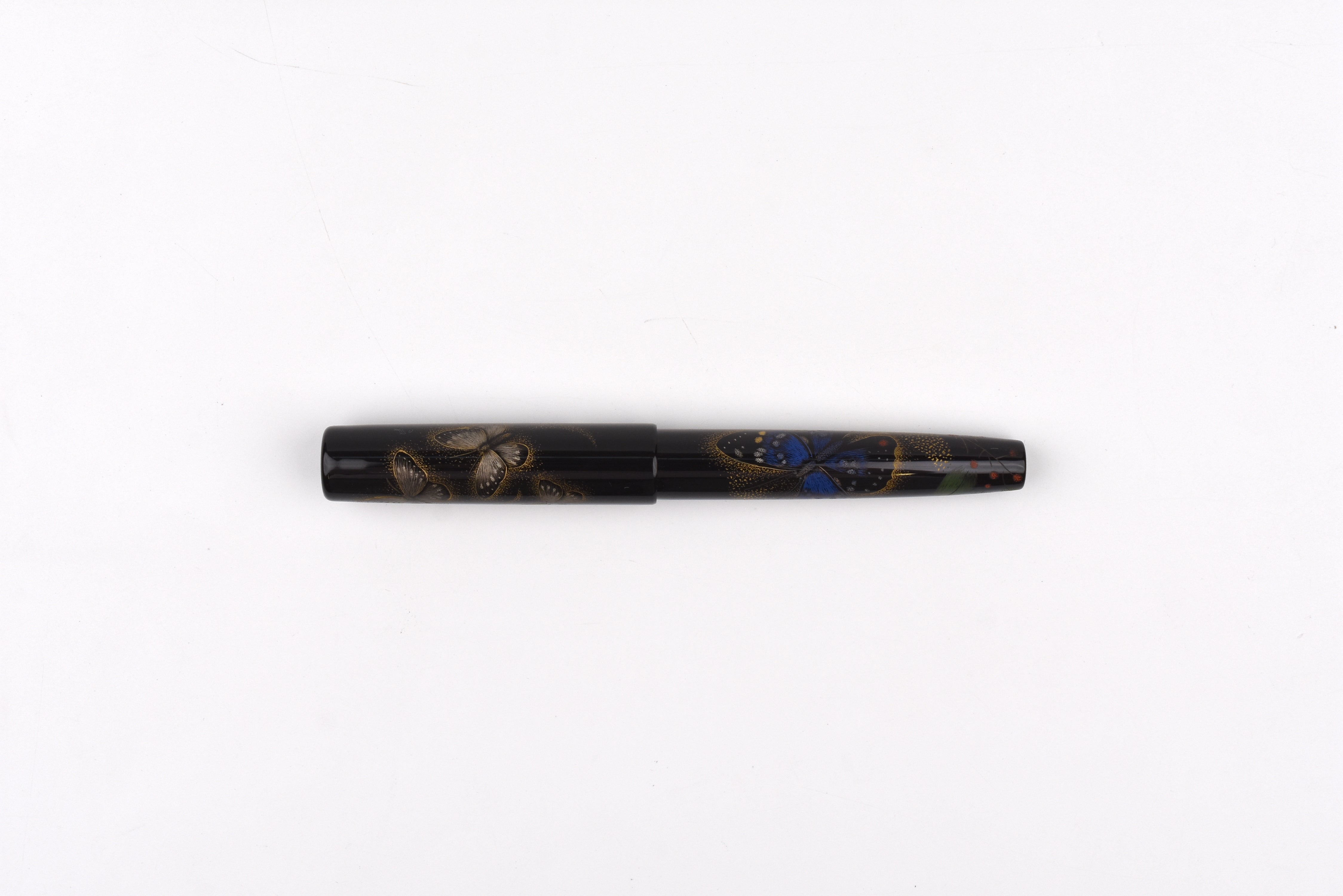 Sailor - King of Pen Chinkin Fountain Pen -  Giant Purple Butterfly - Overseas Exclusive