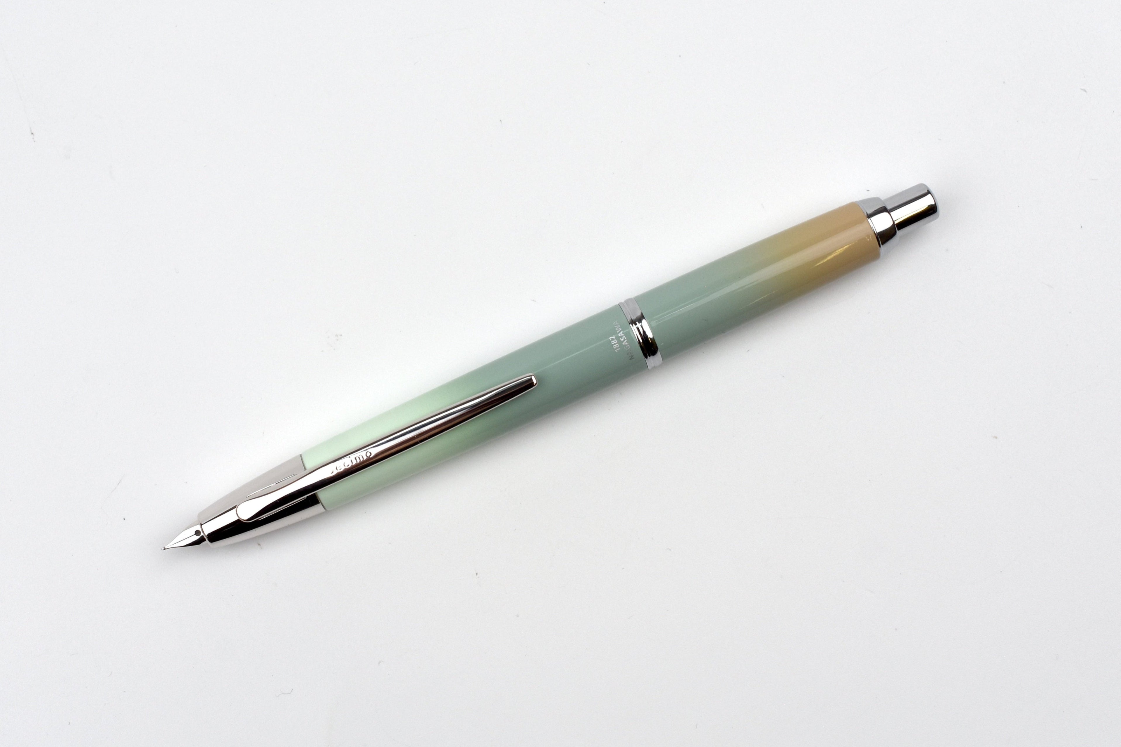 Nagasawa Original Vanishing Point Decimo - Kobe Gradation - Higashi-Kawasaki Harbor Mint - Rhodium Trim - Limited Edition
