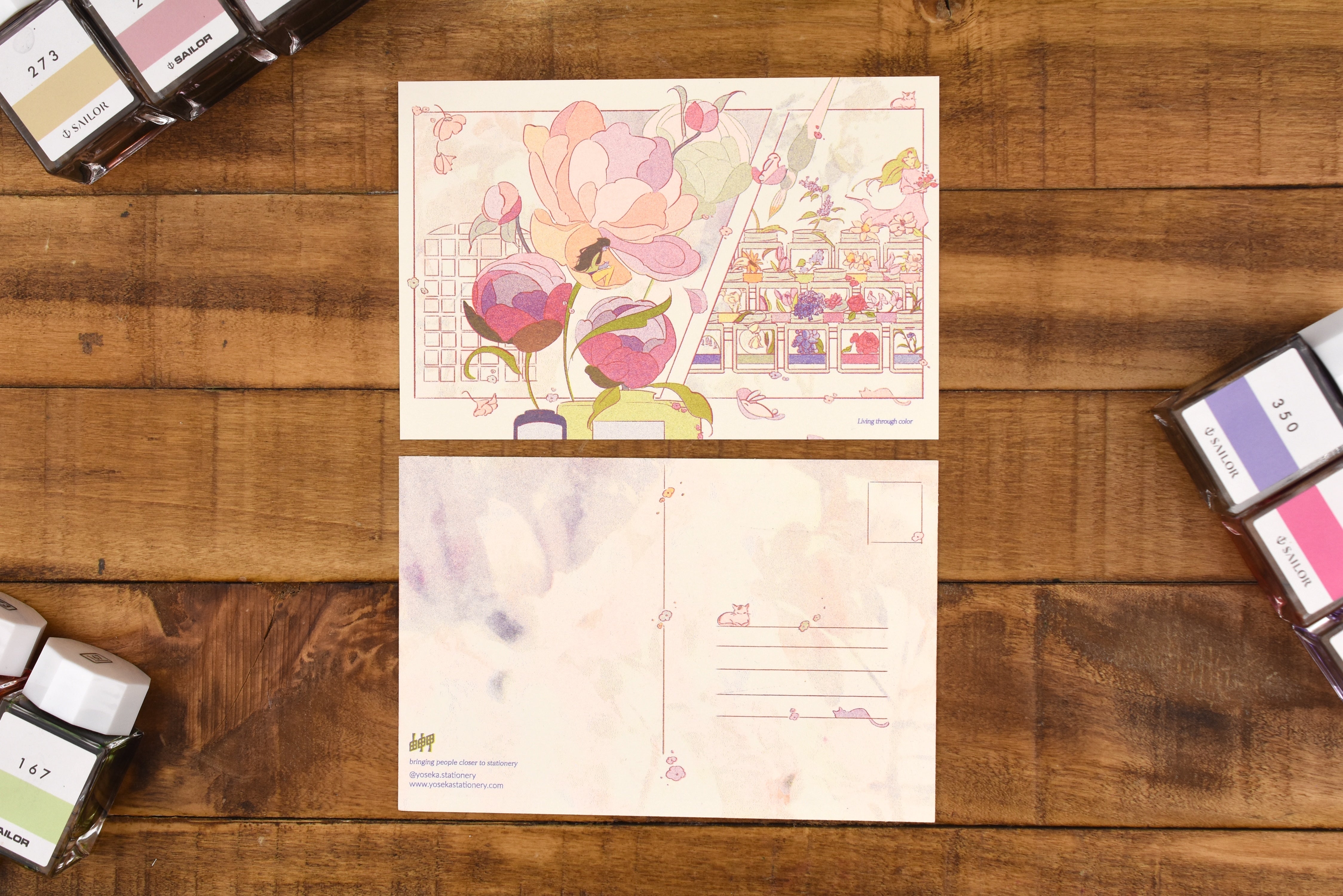 Yoseka Seasonal Postcard - Spring/Summer Edition