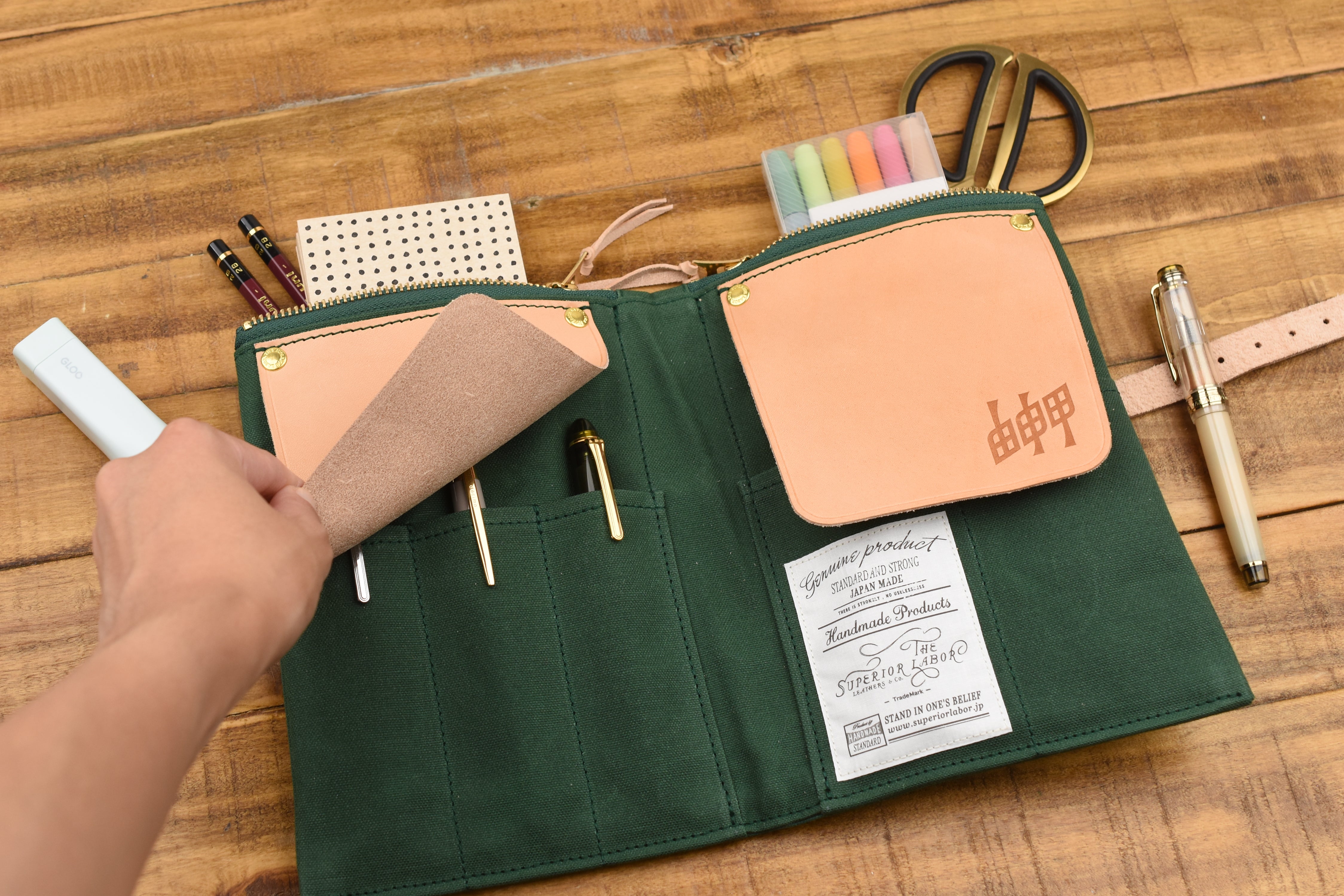 The Superior Labor - Paraffin Canvas Pen Case - Yoseka Limited Edition