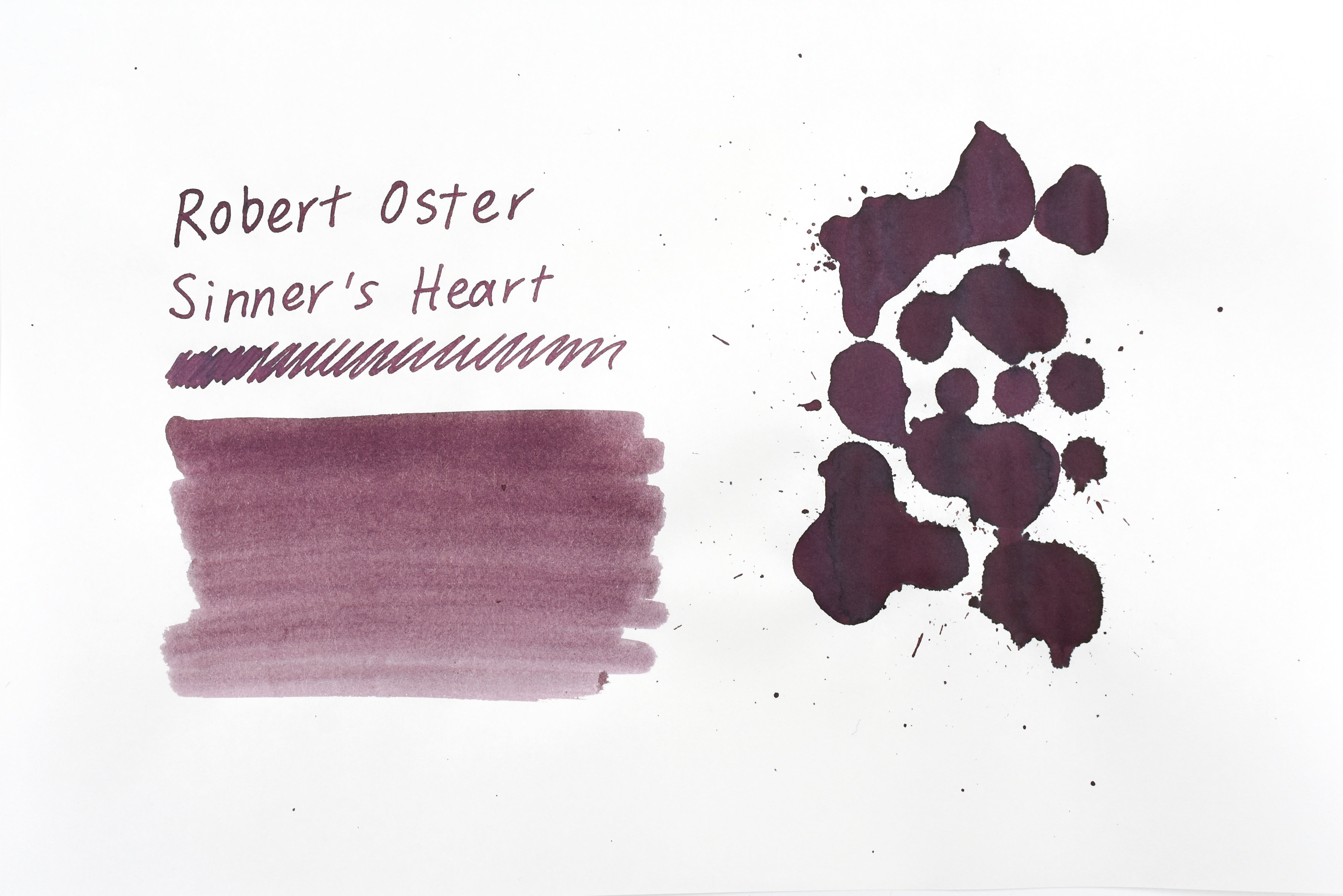 Robert Oster Signature Ink - Sinner's Heart - 50ml