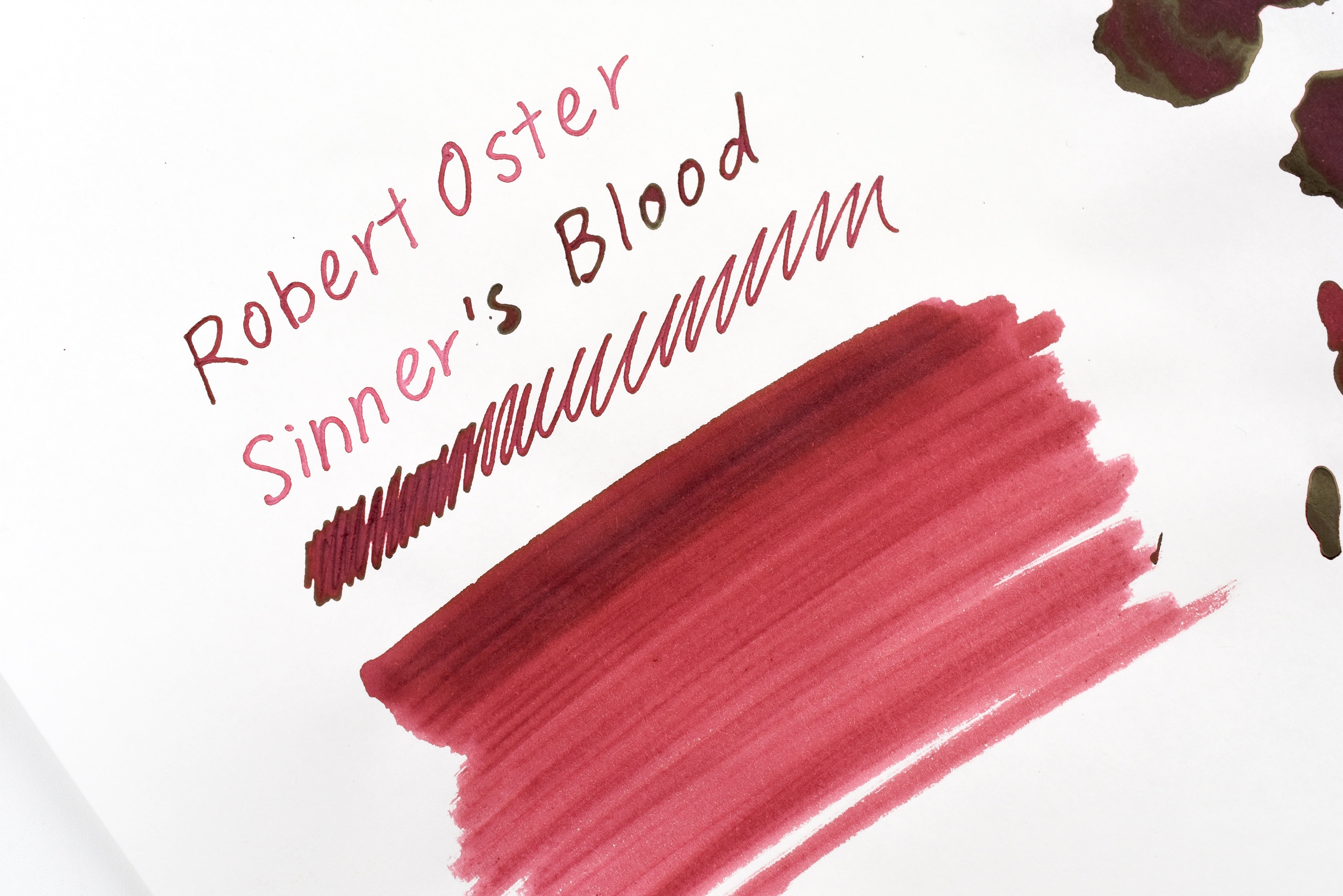 Robert Oster Signature Ink - Sinner's Blood - 50ml