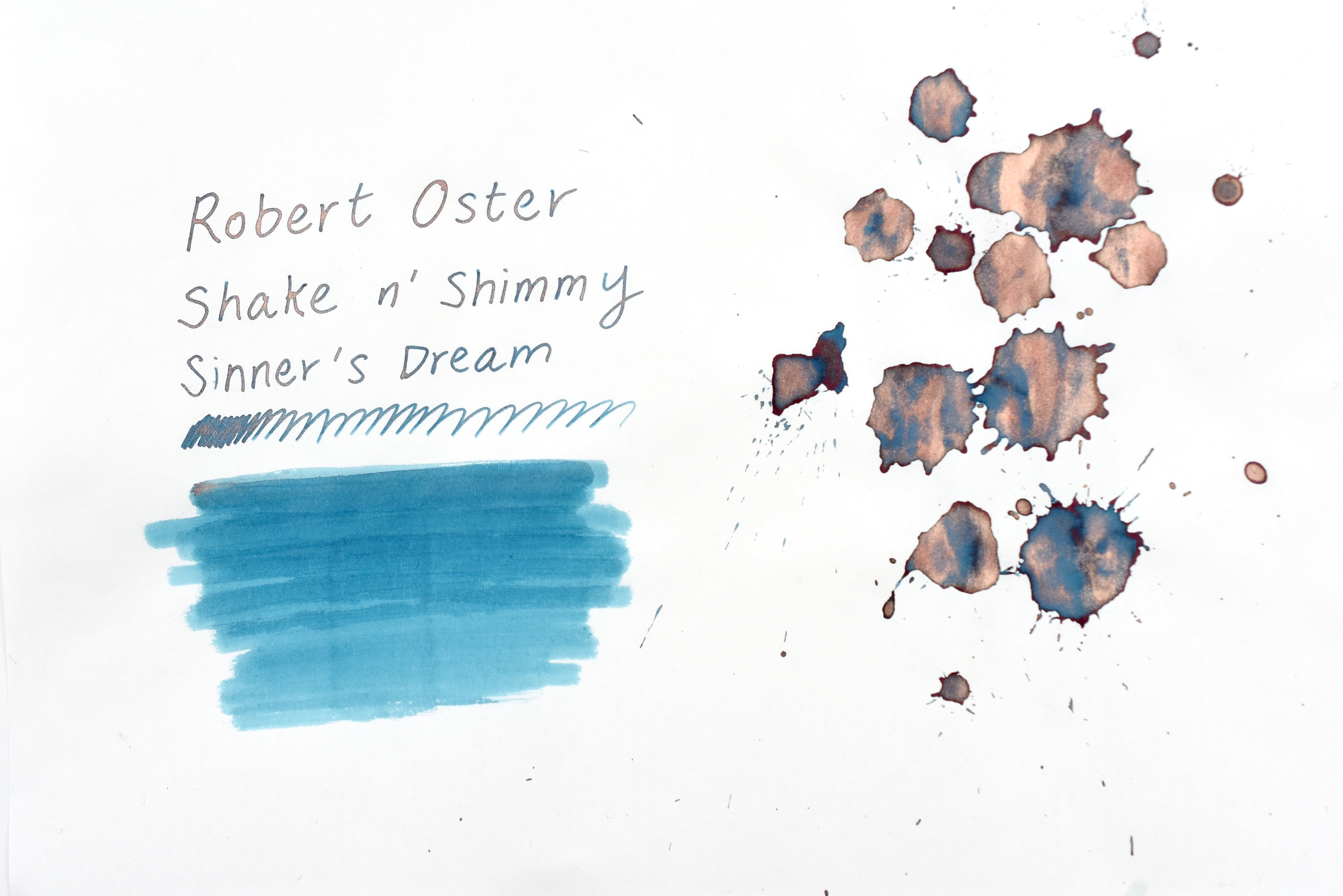 Robert Oster Signature Ink - Shake n' Shimmy - Sinner's Dream - 50ml