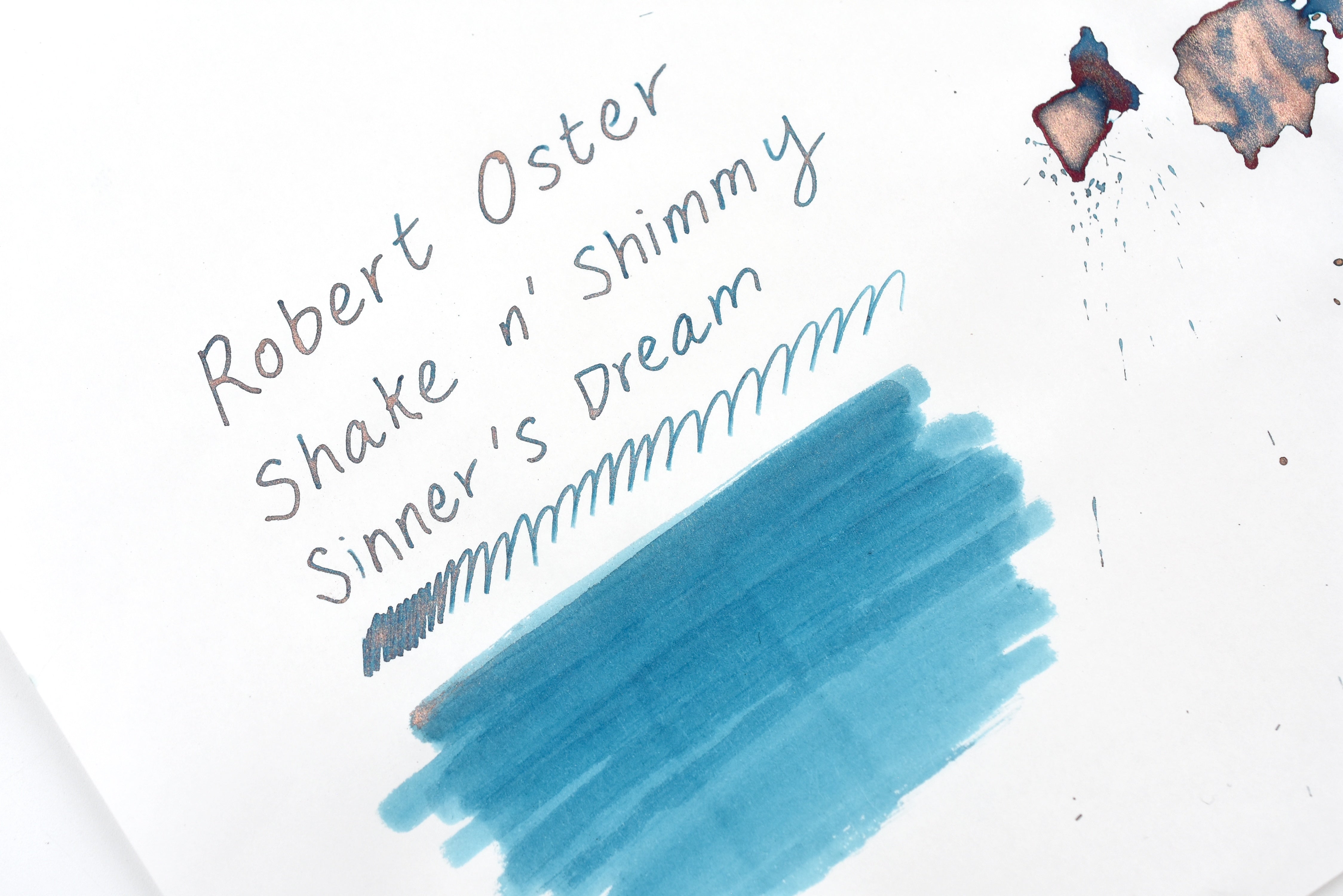 Robert Oster Signature Ink - Shake n' Shimmy - Sinner's Dream - 50ml