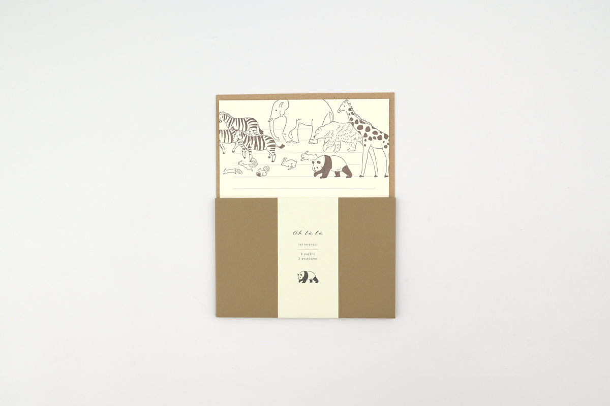 EL COMMUN Letter Set - Ah La La - Animals