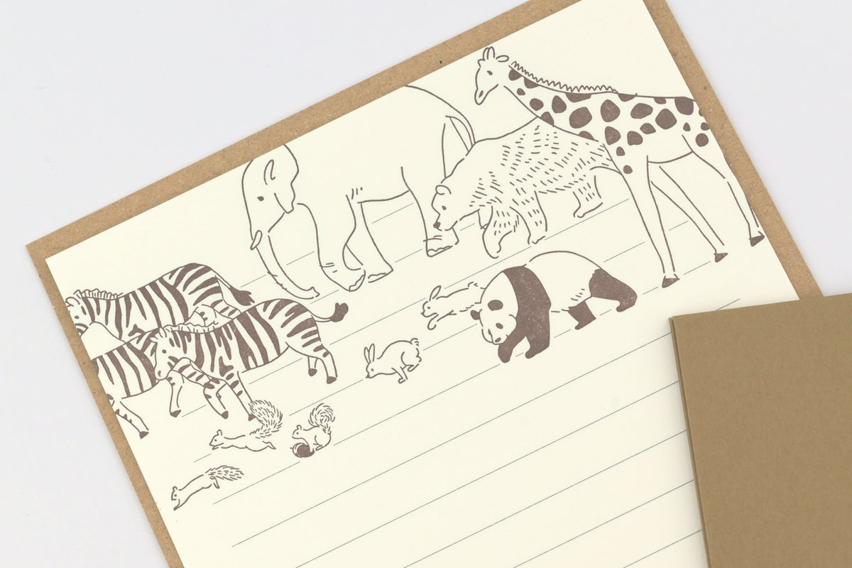 EL COMMUN Letter Set - Ah La La - Animals