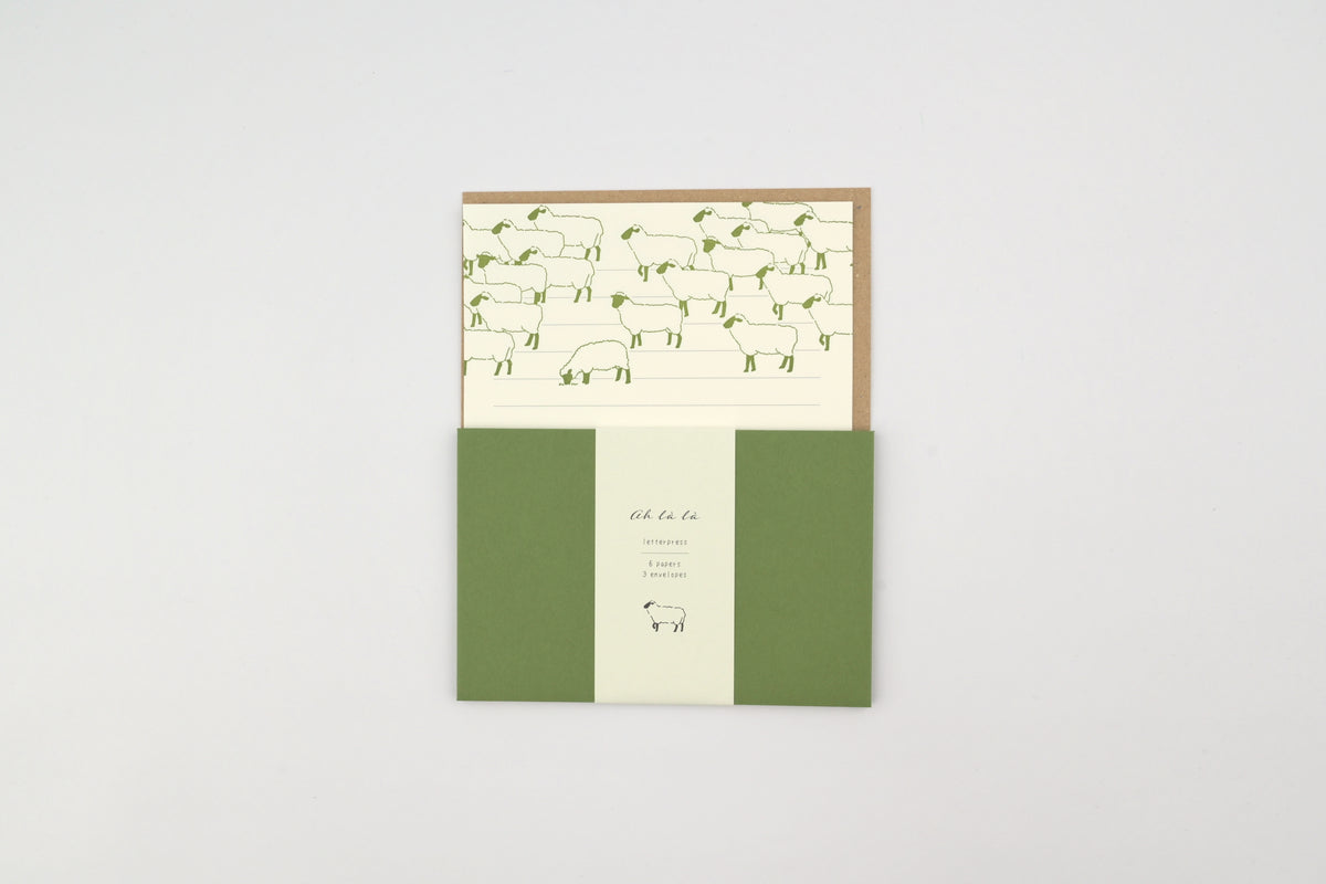 EL COMMUN Letter Set - Ah La La - Sheep