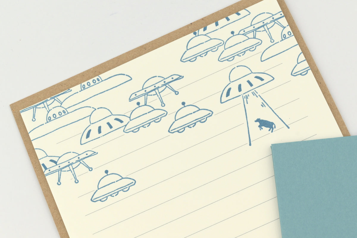 EL COMMUN Letter Set - Ah La La - Aliens