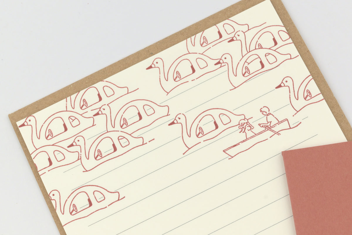 EL COMMUN Letter Set - Ah La La - Swan Boats
