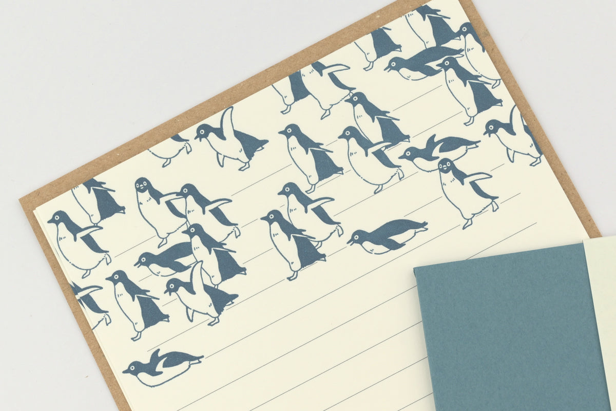 EL COMMUN Letter Set - Ah La La - Penguins