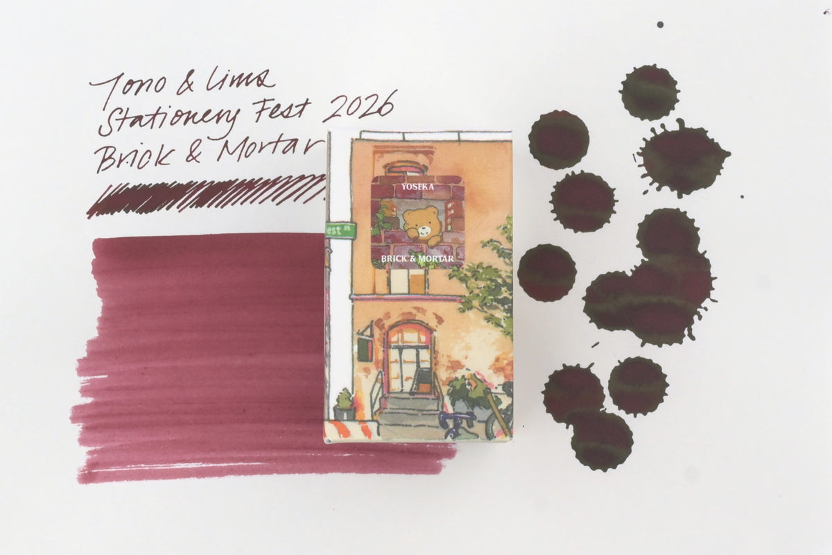 Tono & Lims Pen Ink Bottle - Special Collaboration - Brick & Mortar - 30ml - Stationery Fest 2026