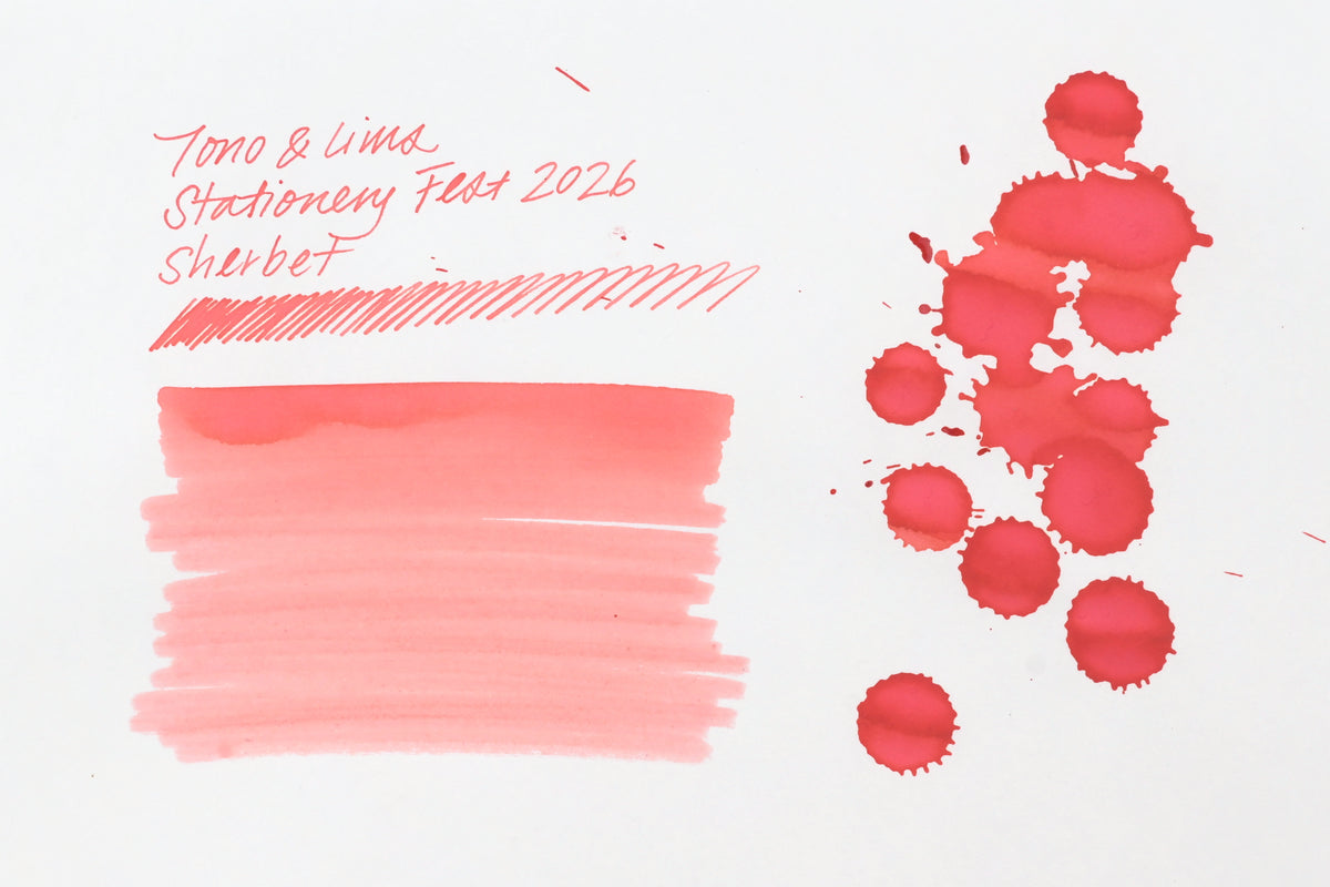 Tono & Lims Pen Ink Bottle - Special Collaboration - Sherbet - 30ml - Stationery Fest 2026