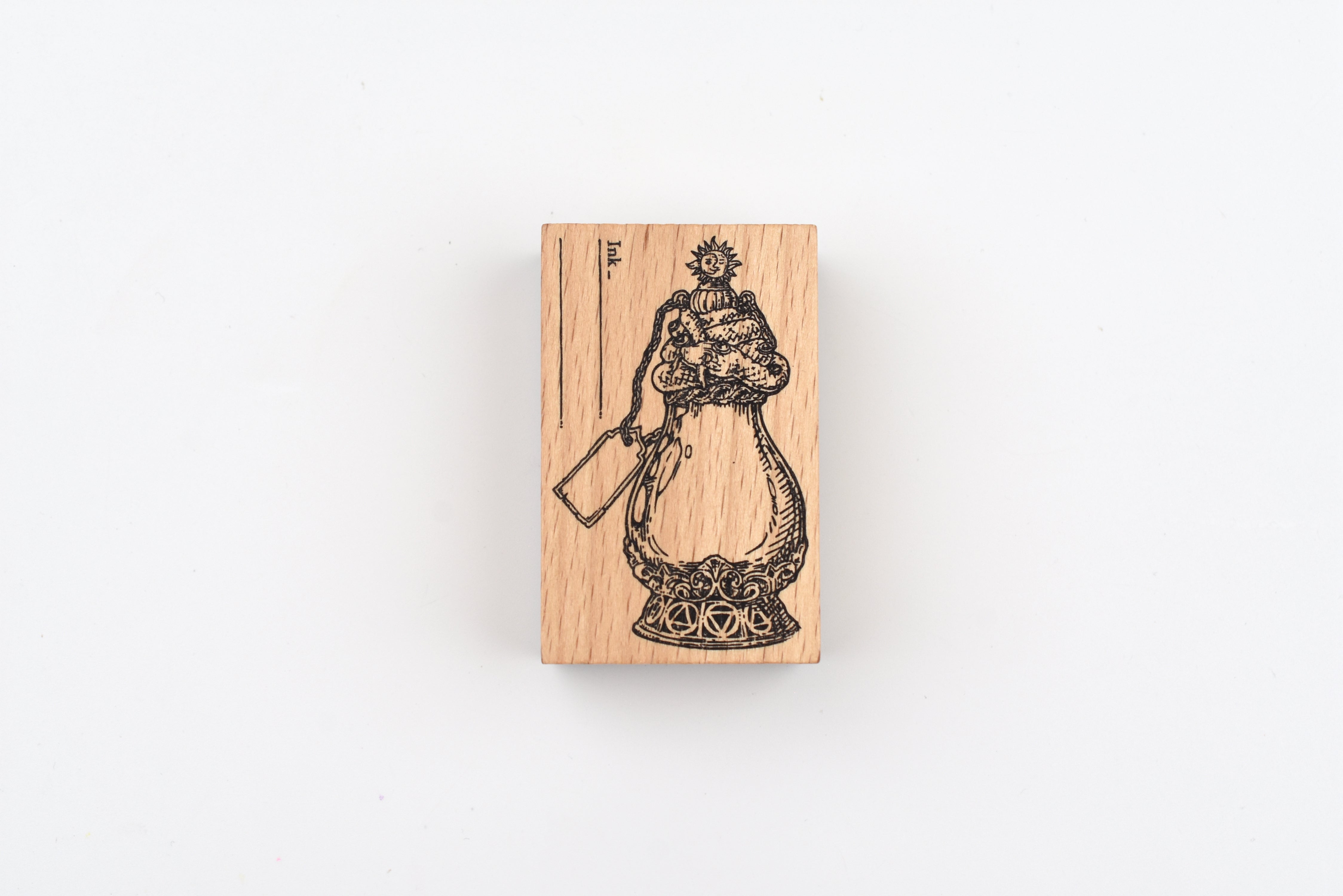 Dominant Industry - A Log of Elixir - Wood Stamp