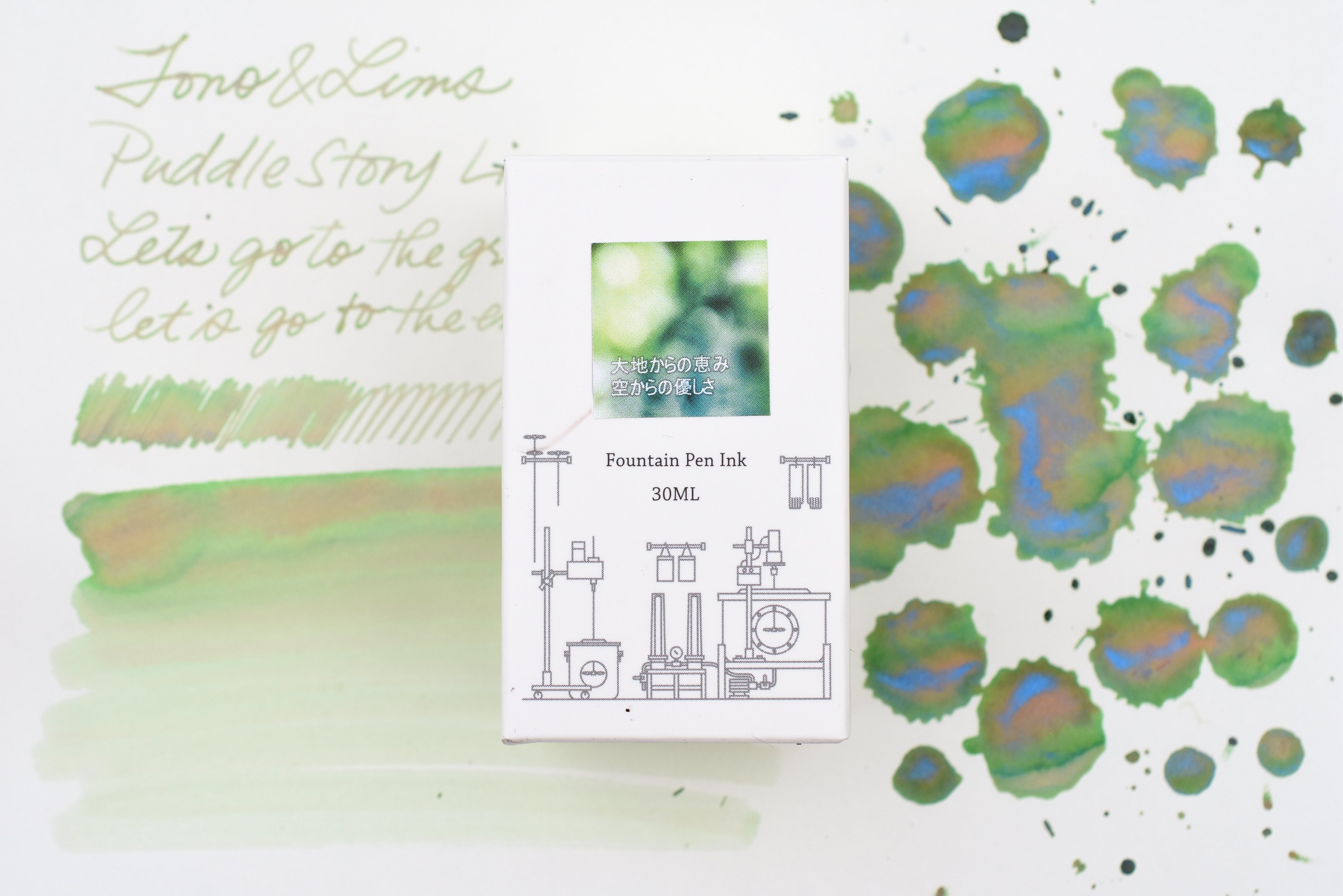 Tono & Lims Ink Bottle - Puddle Story Line - Let's go to the great land, let's go to the empty space - 30ml