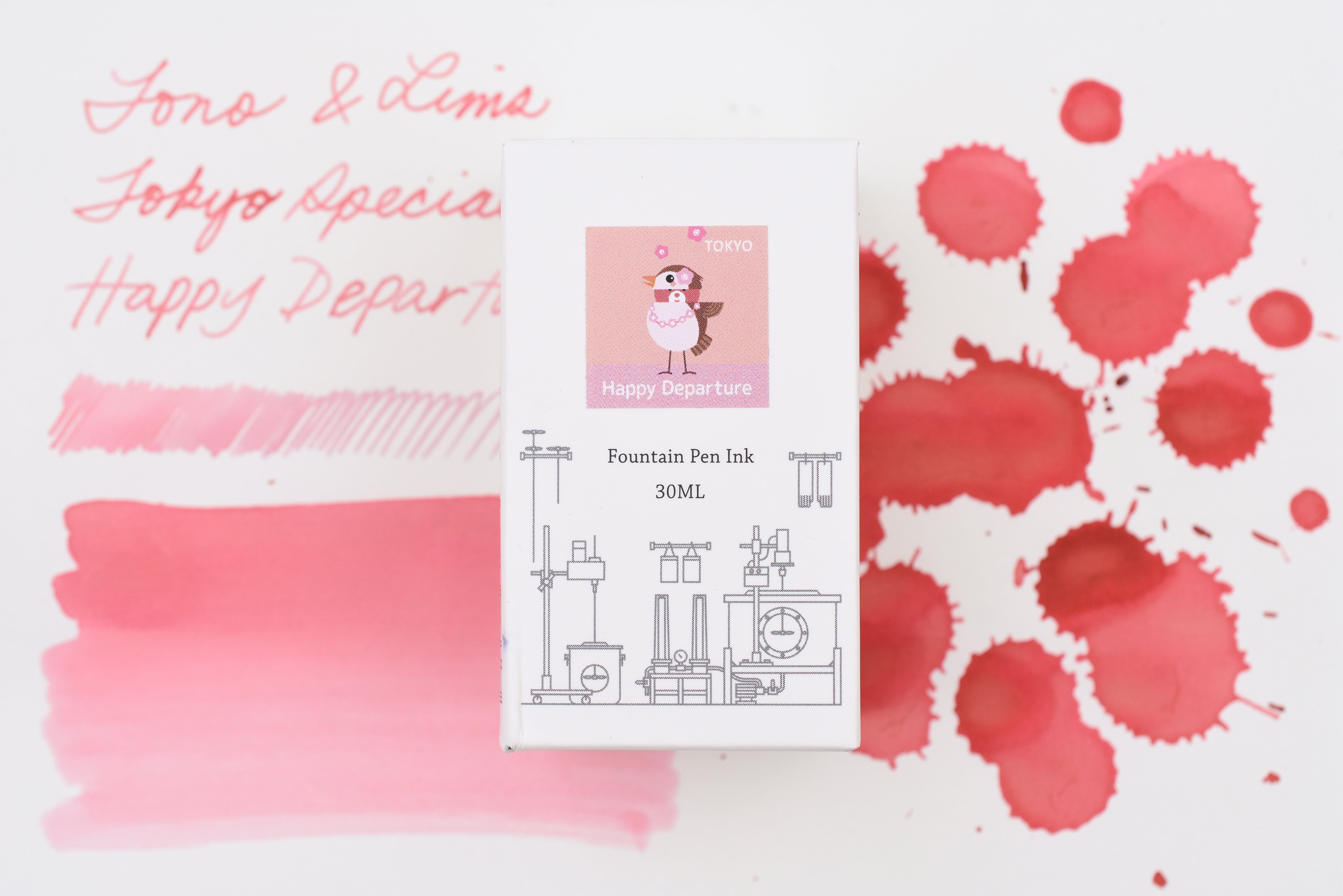 Tono & Lims Ink Bottle - Tokyo Special 2025 - Happy Departure - 30ml