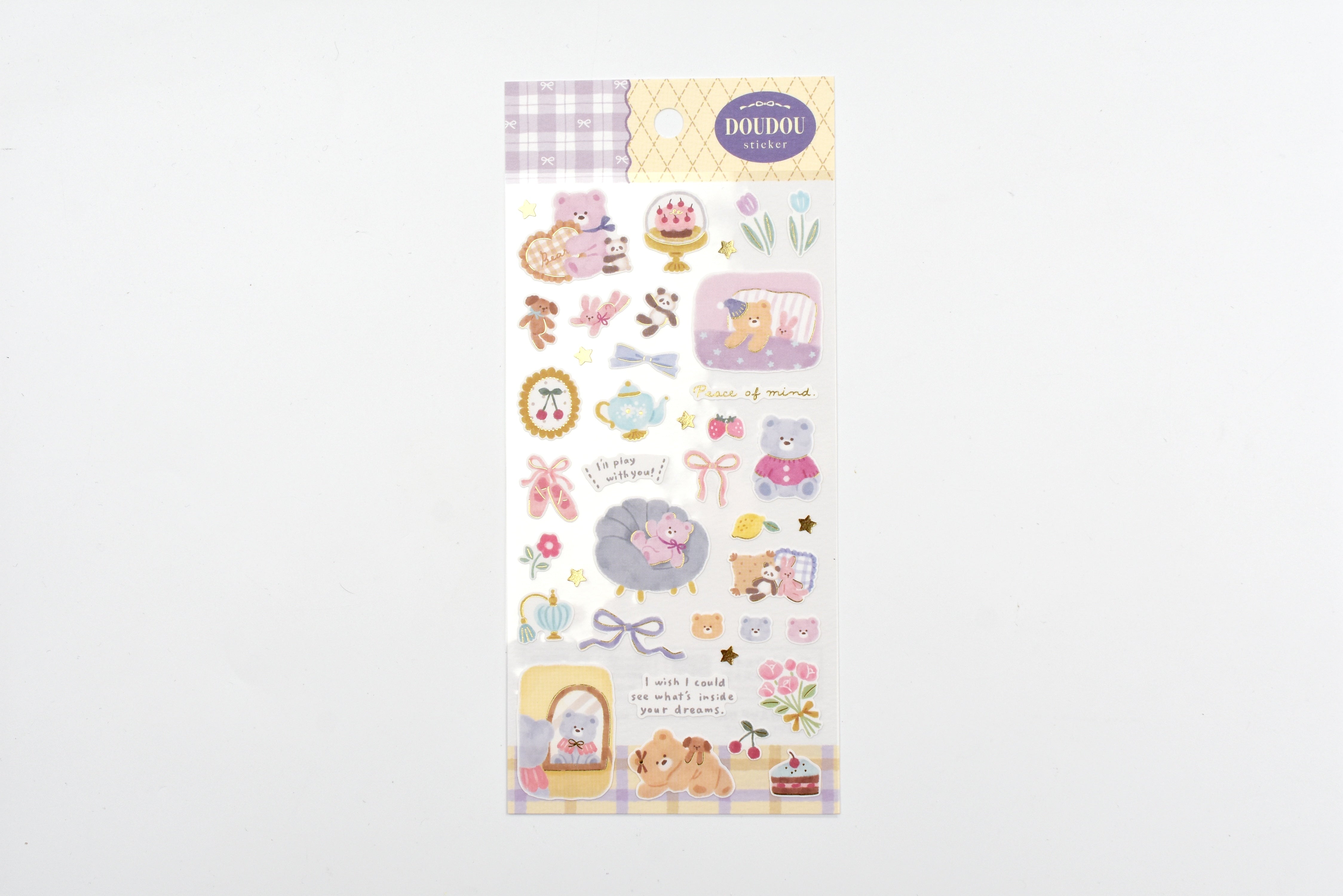 Mind Wave Sticker Sheet - Doudou - Yumekuma