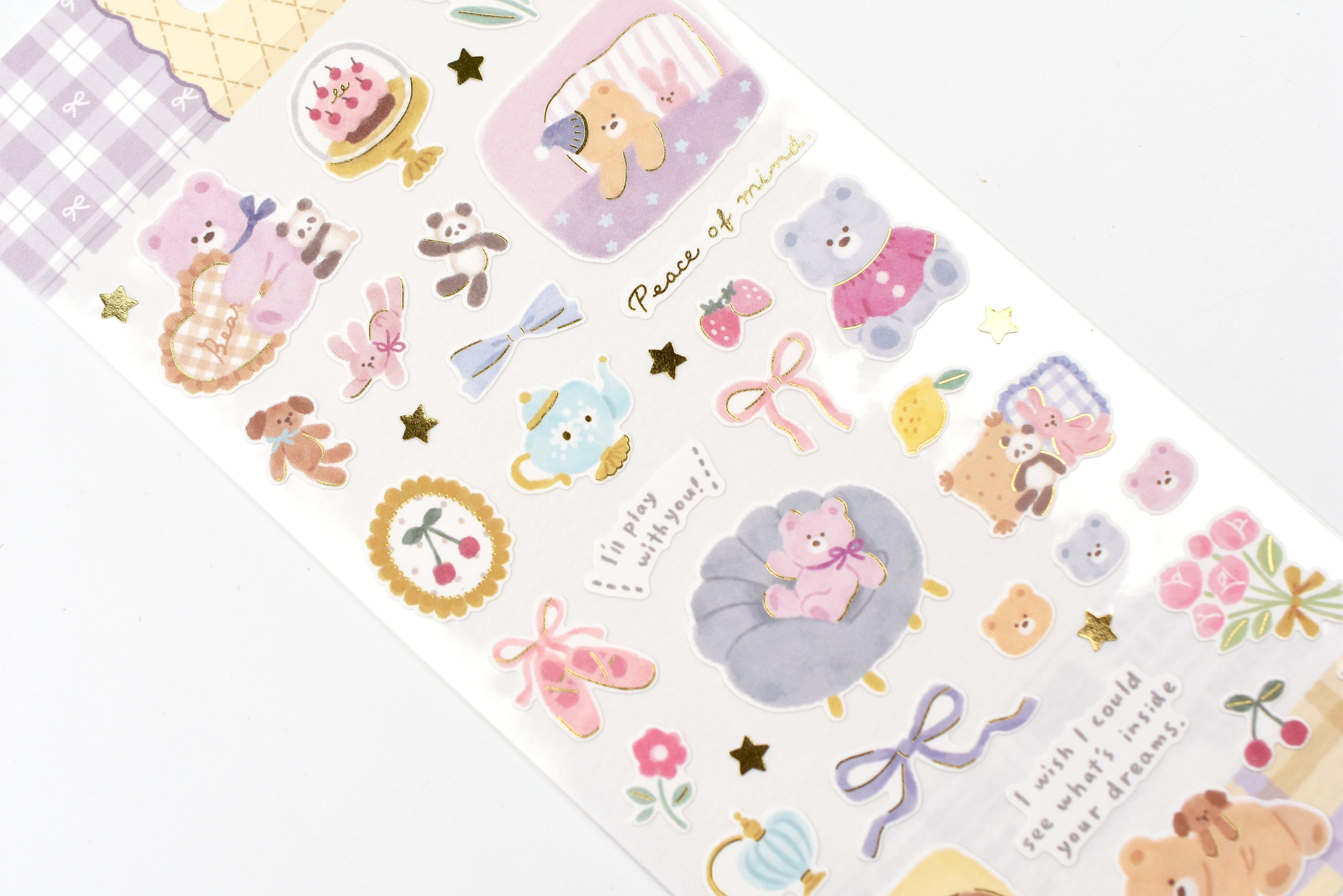 Mind Wave Sticker Sheet - Doudou - Yumekuma