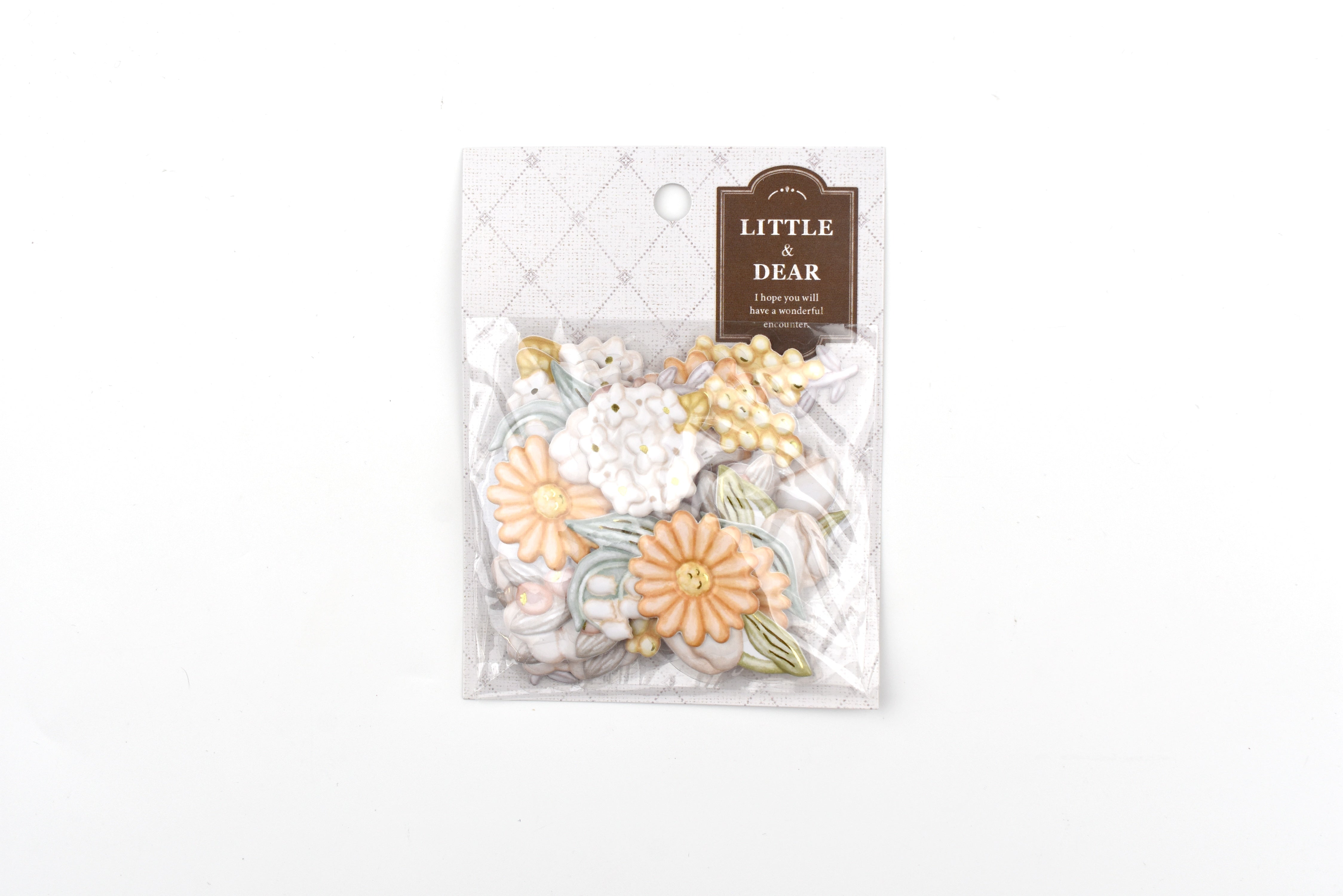 Mind Wave 3D Sticker - Little and Deer - Flower