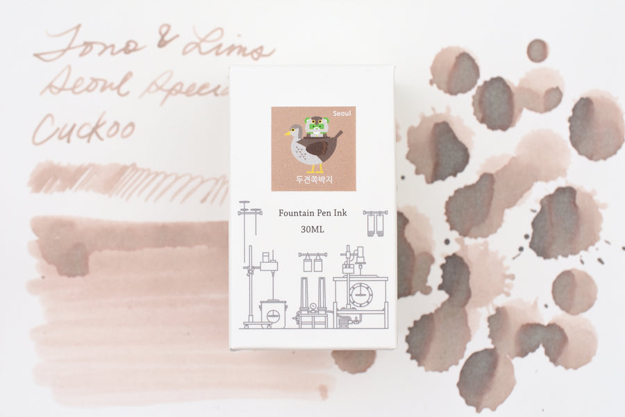 Tono & Lims Ink Bottle - Seoul Special 2025 - 두견쪽박지 (Cuckoo) - 30ml