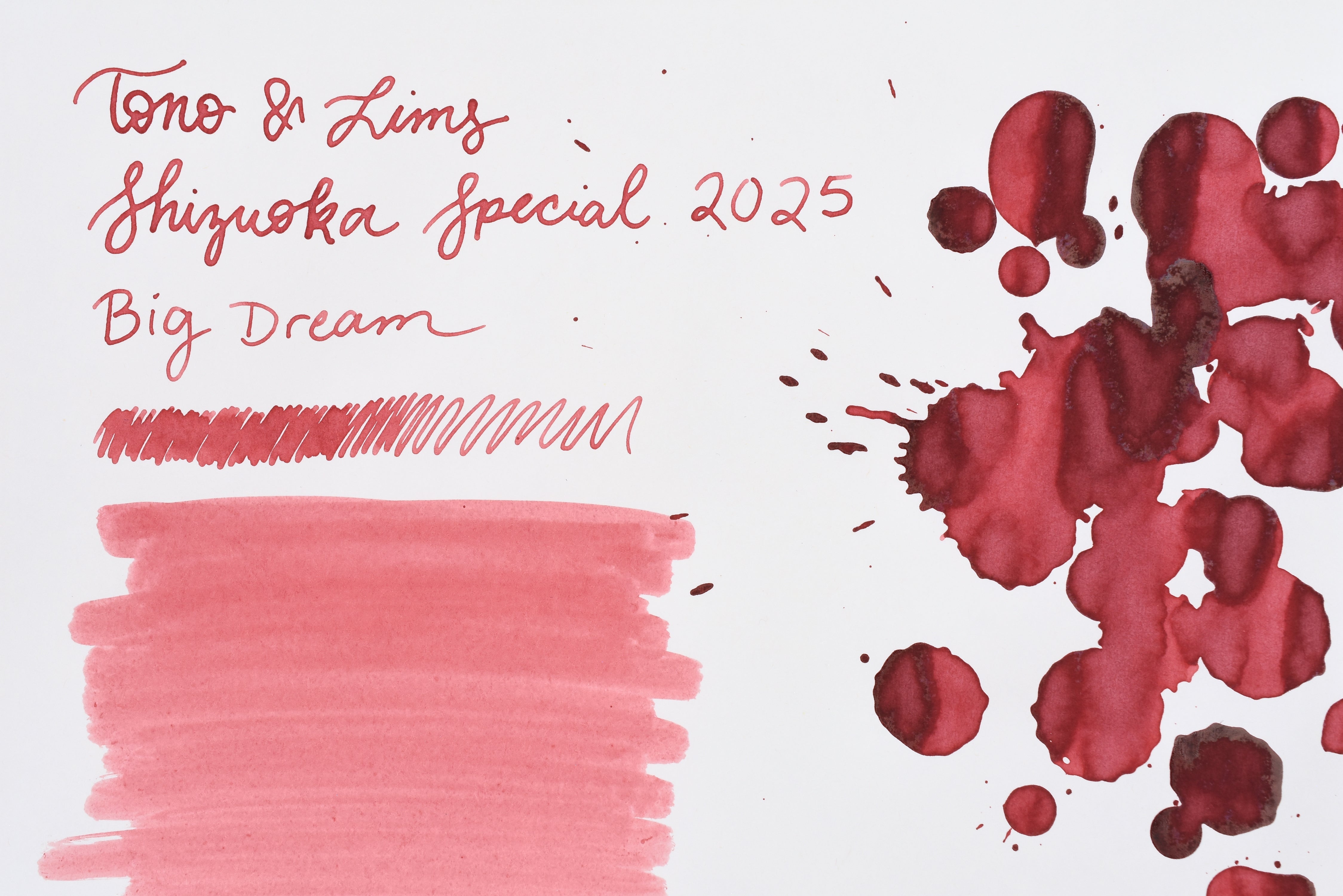 Tono & Lims Ink Bottle - Shizuoka Special 2025 - Big Dream - 30ml