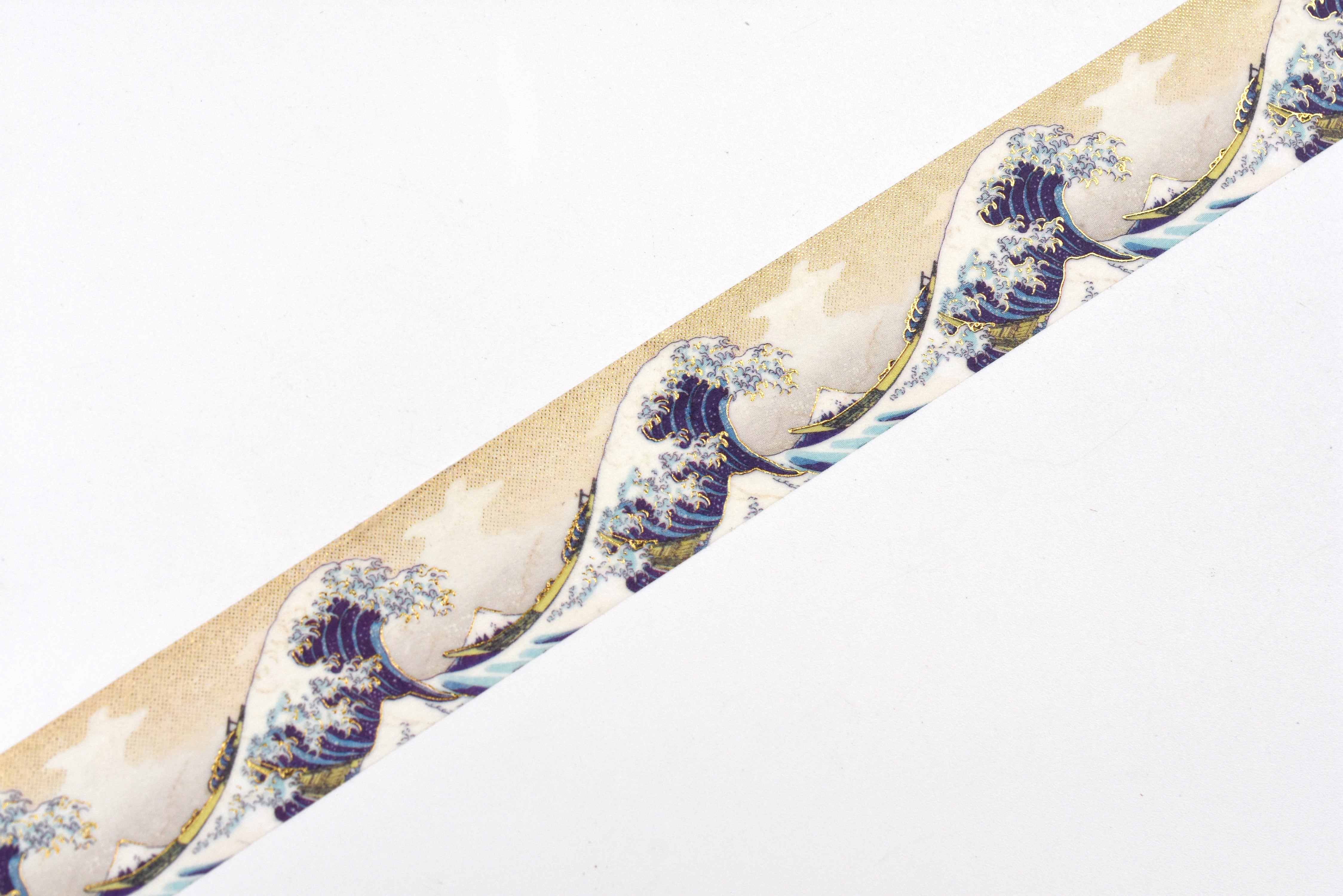 Cozyca - Katsushika Hokusai Foil Stamping Washi Tape - The Great Wave off Kanagawa