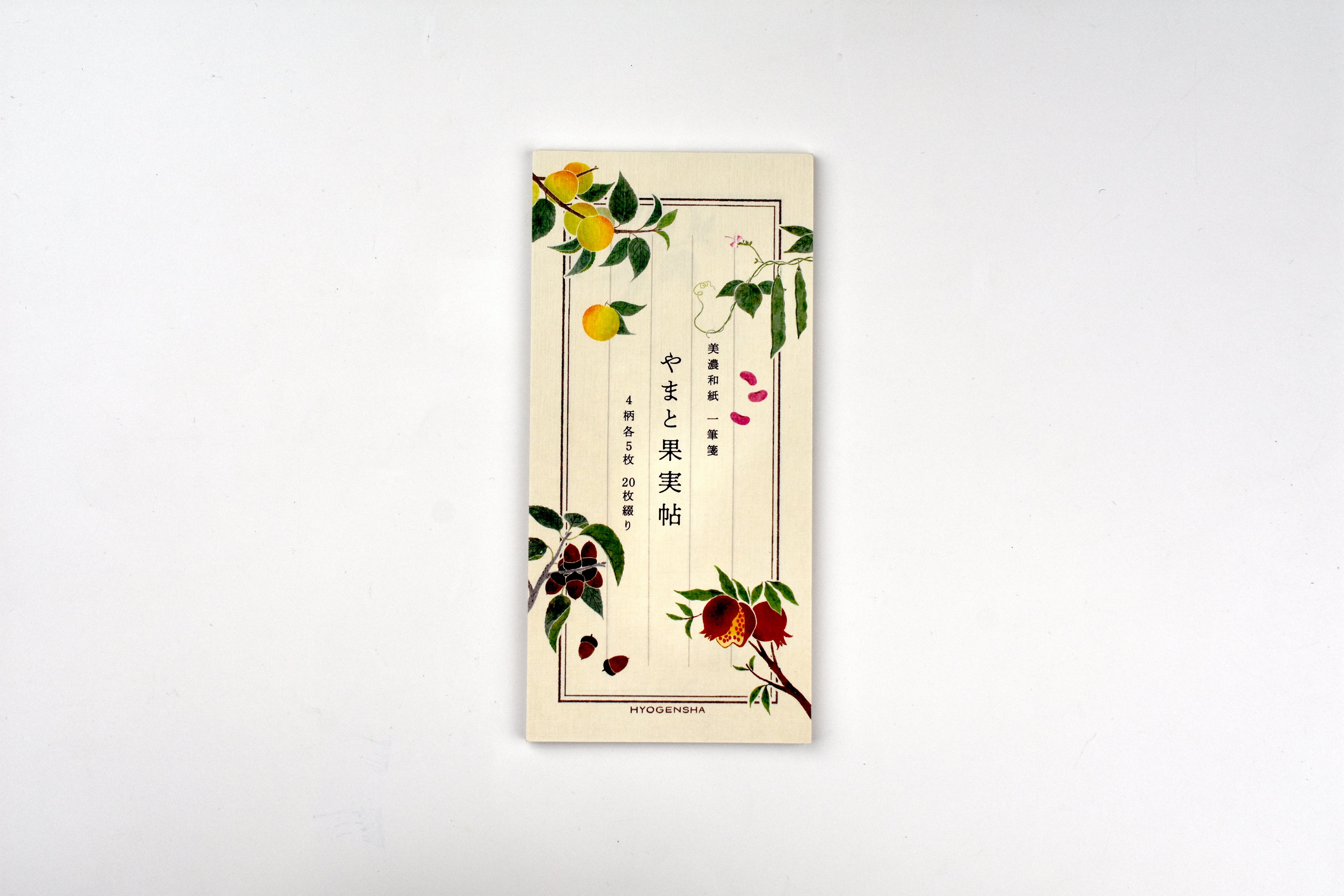 Cozyca - Shikanone - Notepad - Yamato Fruits Book - Vertical Ruled