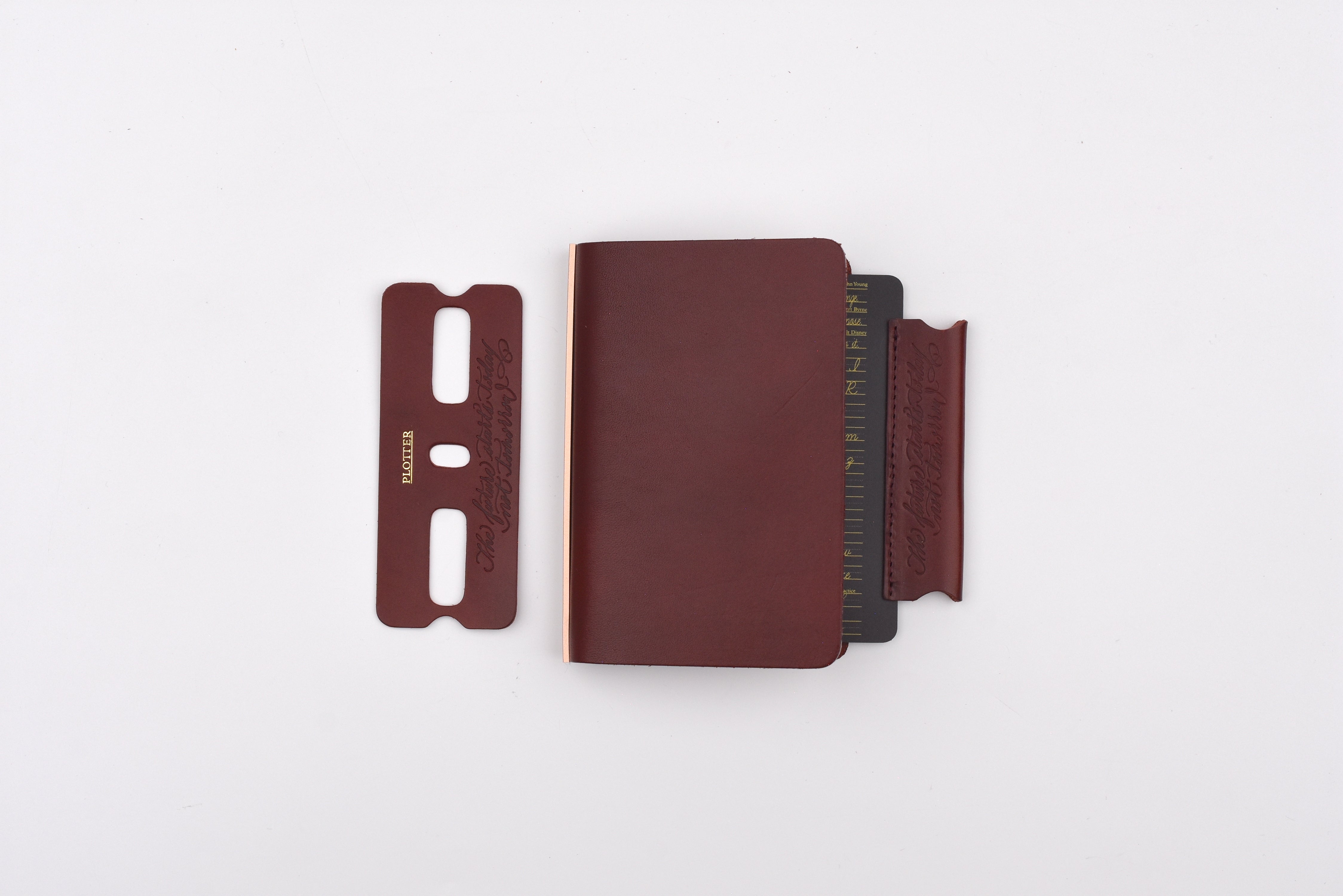 PLOTTER - Liscio Leather Binder - Mini 5 Size - Limited Edition Box