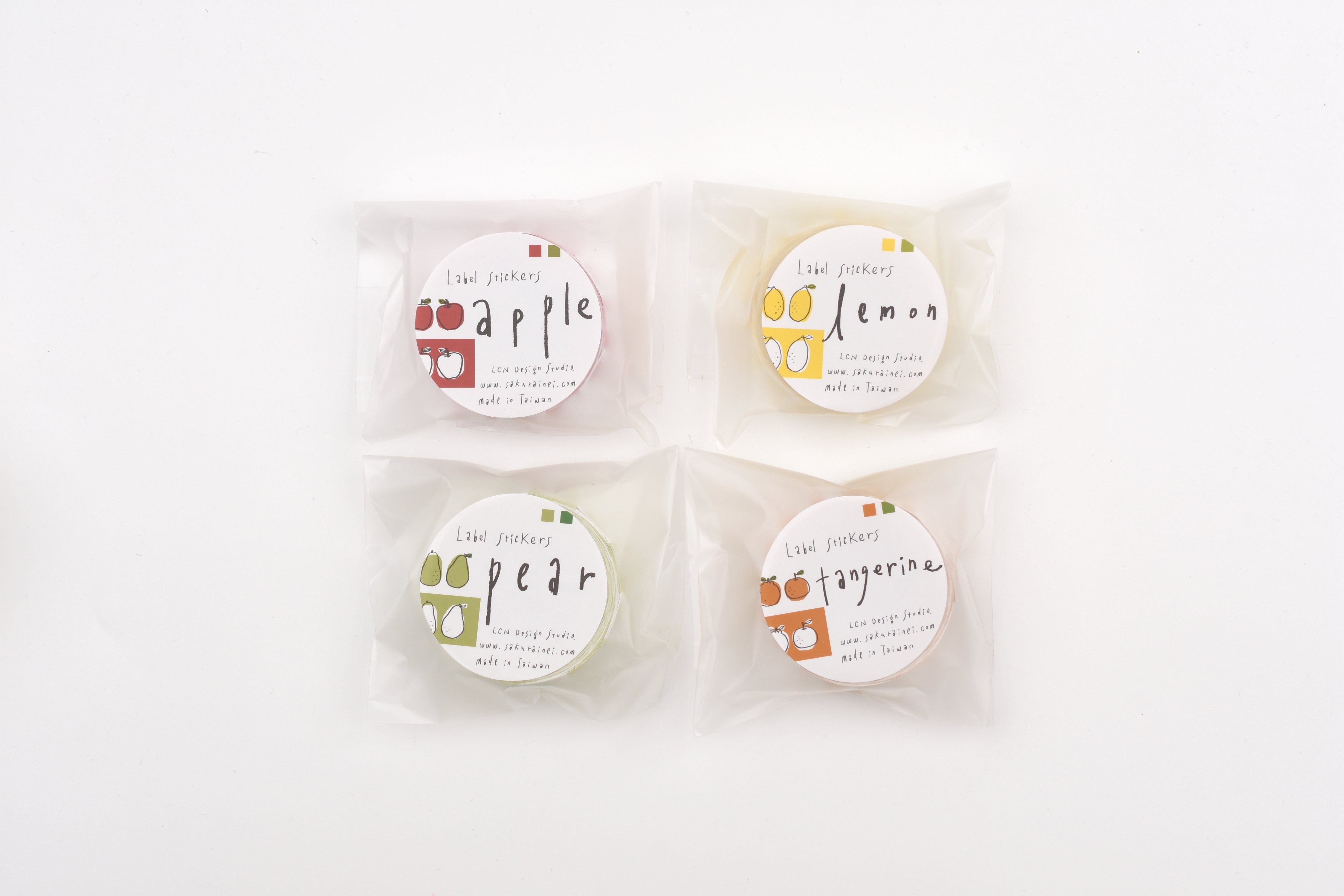 LCN Label Sticker Rolls - Fruits