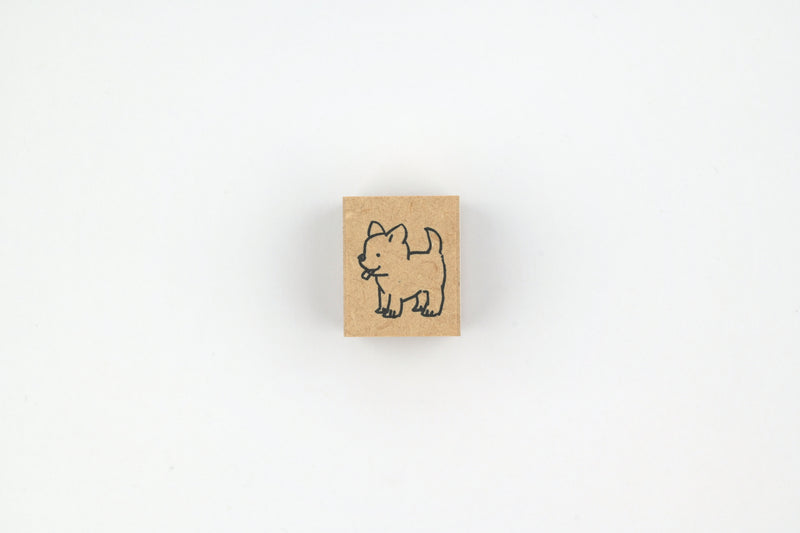 Kodomo No Kao Stamp - Piccolo - Dog - Side View