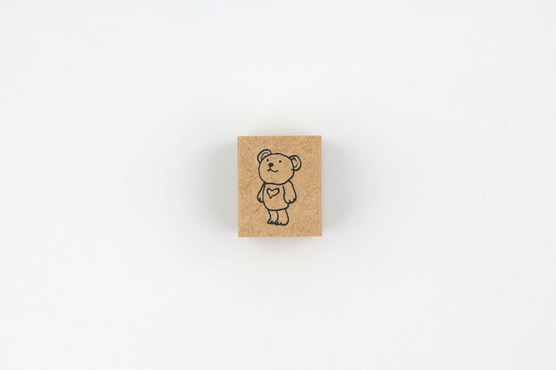 Kodomo No Kao Stamp - Piccolo - Bear - Standing