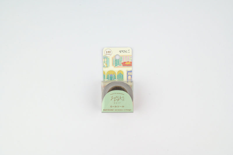 Yuru Log Roll Stickers - Window Scenery
