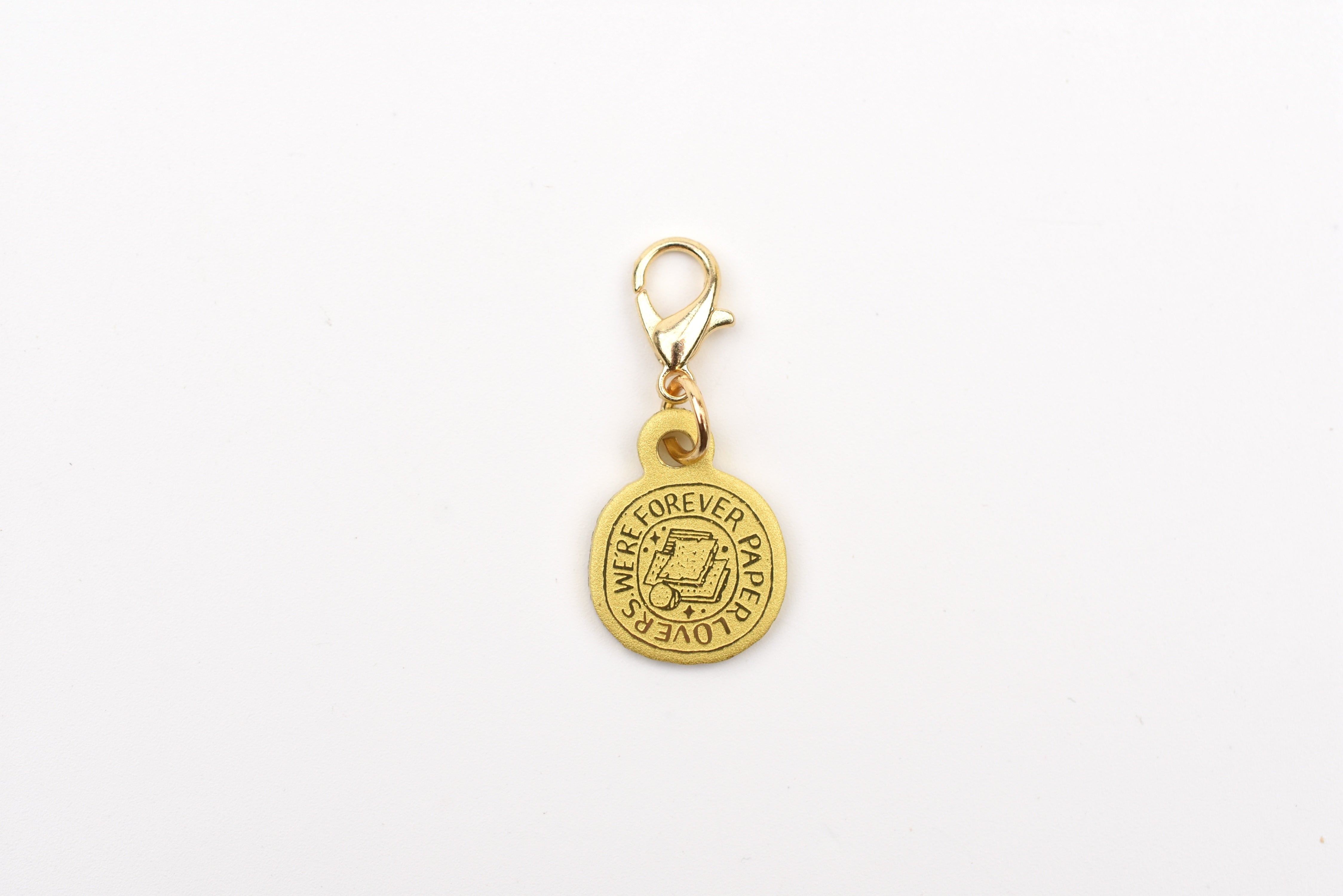 LCN Brass Charm - Paper Lover