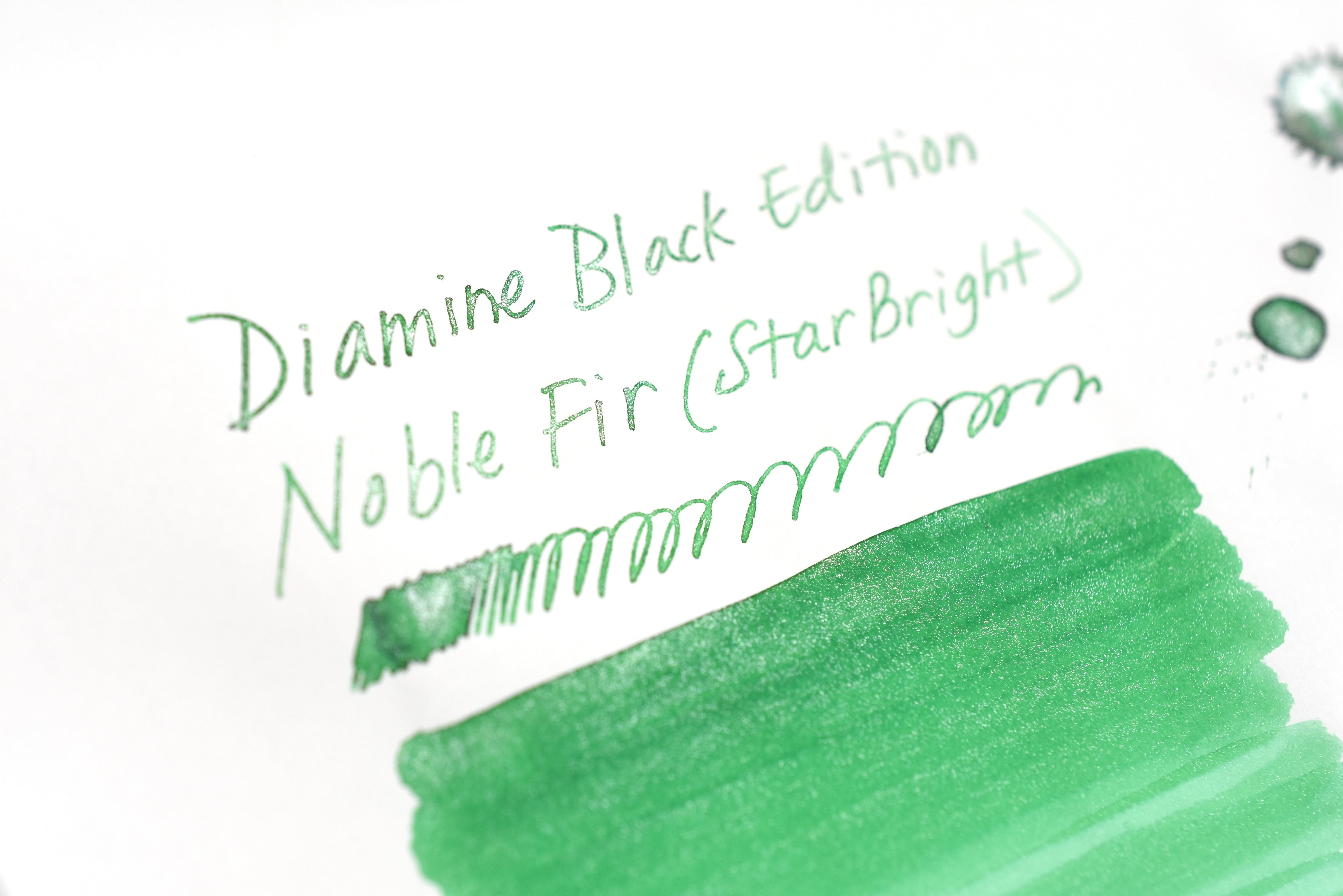 Diamine Black Edition - Starbright - Noble Fir