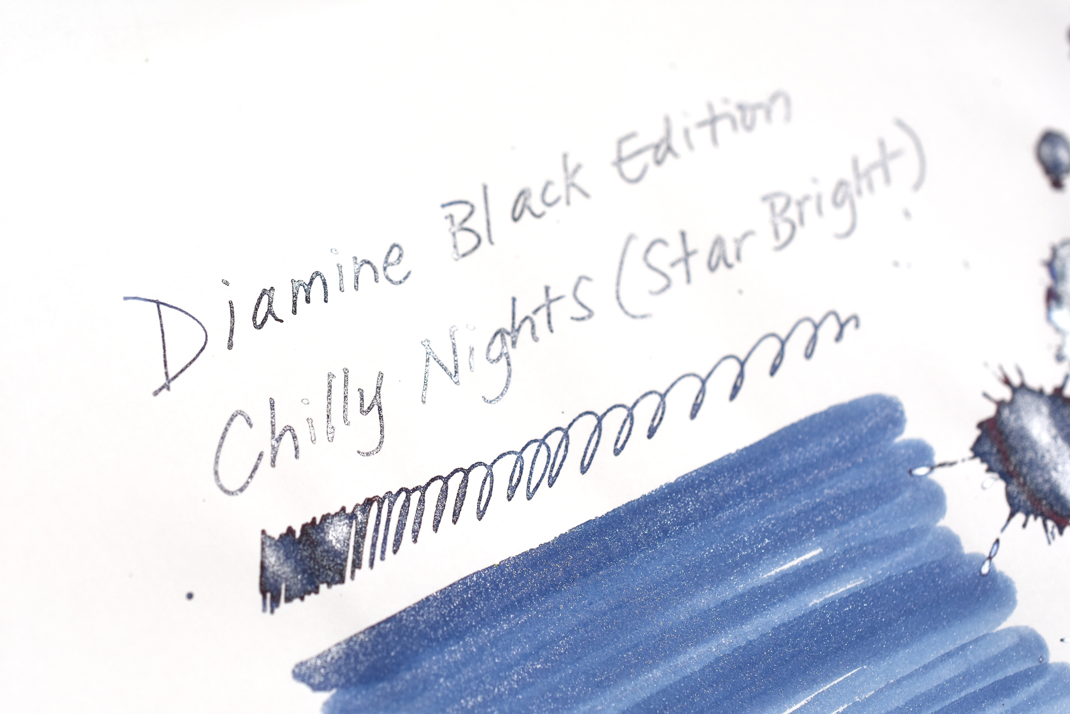 Diamine Black Edition - Starbright - Chilly Nights
