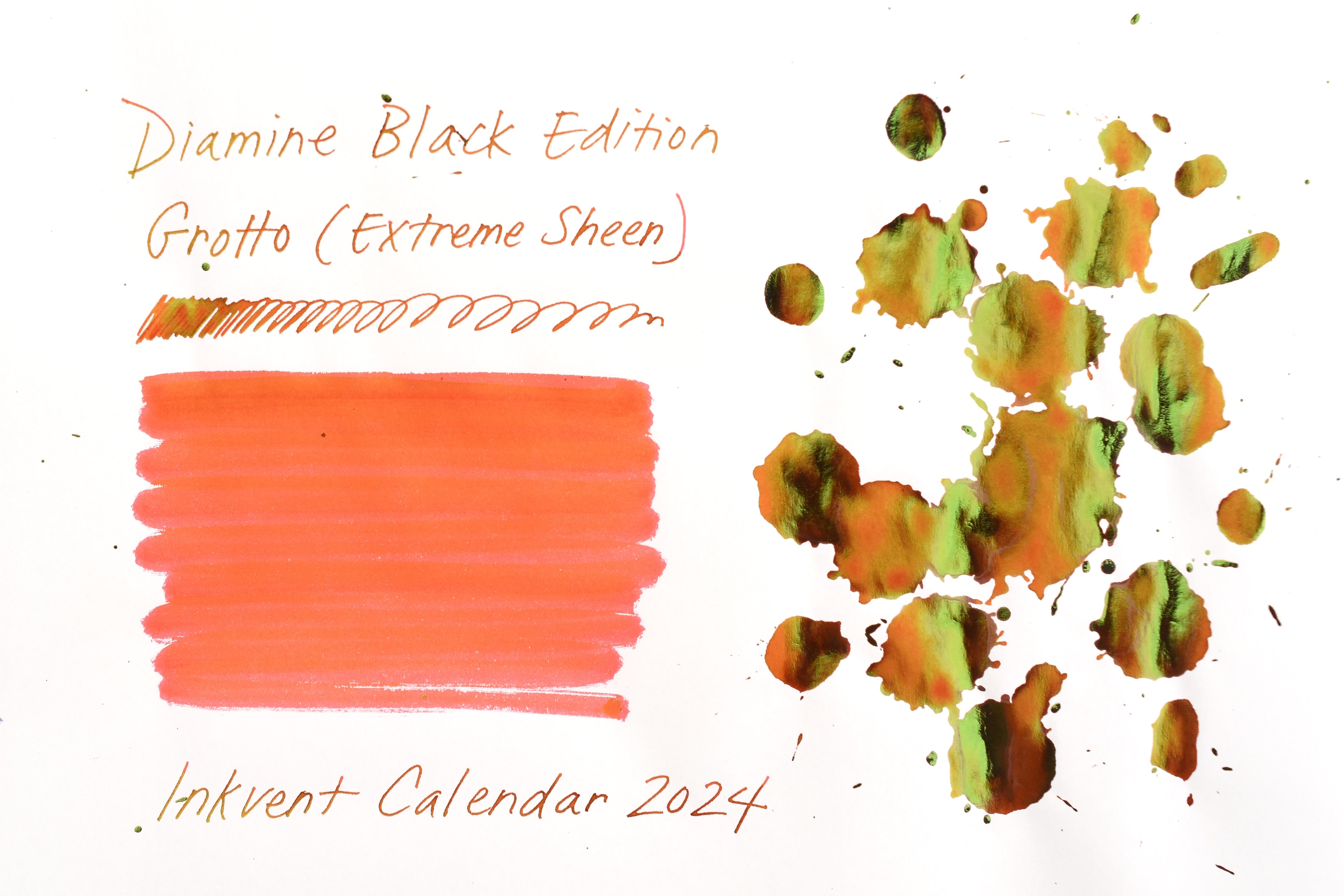 Diamine Black Edition - Extreme Sheen - Grotto