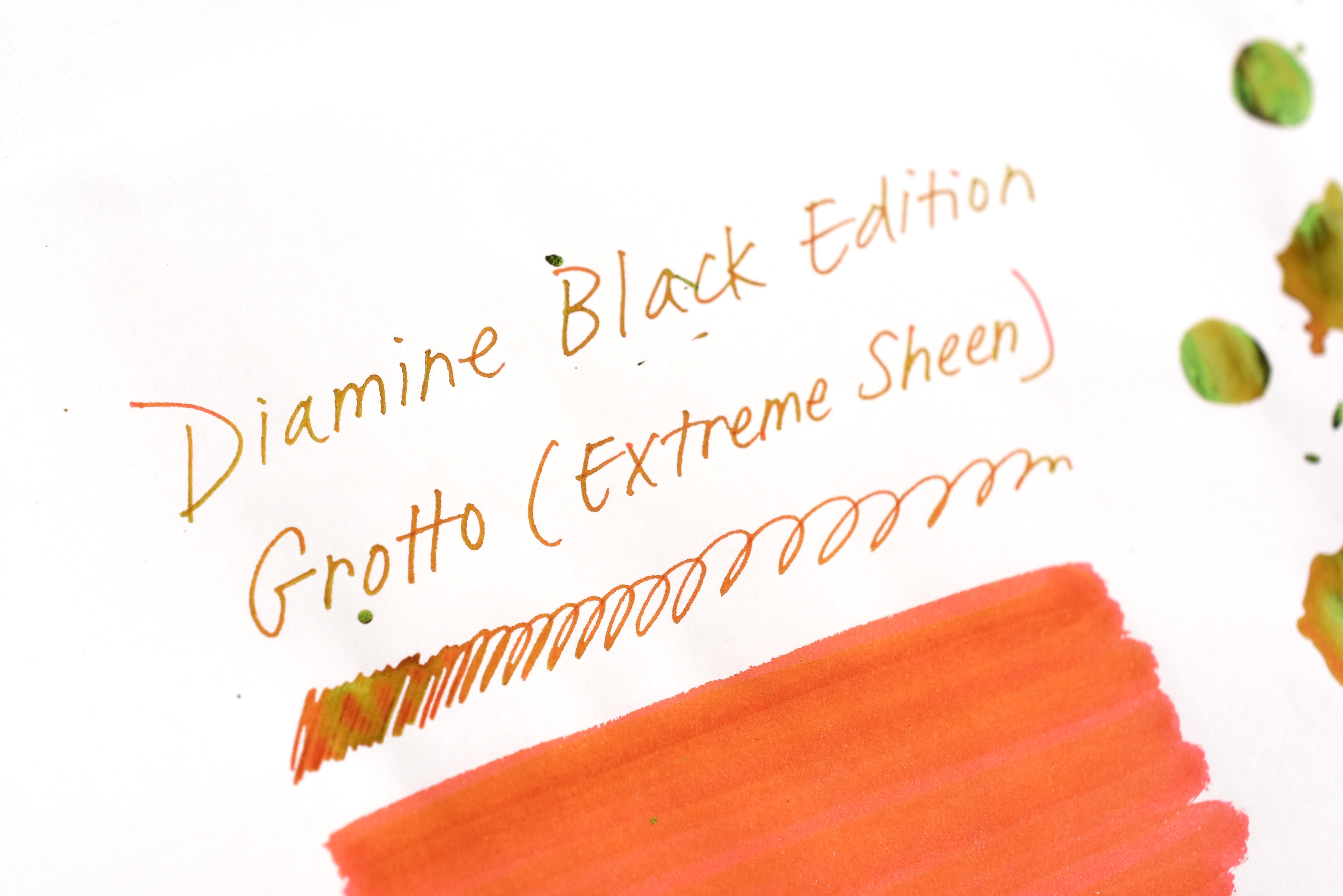 Diamine Black Edition - Extreme Sheen - Grotto