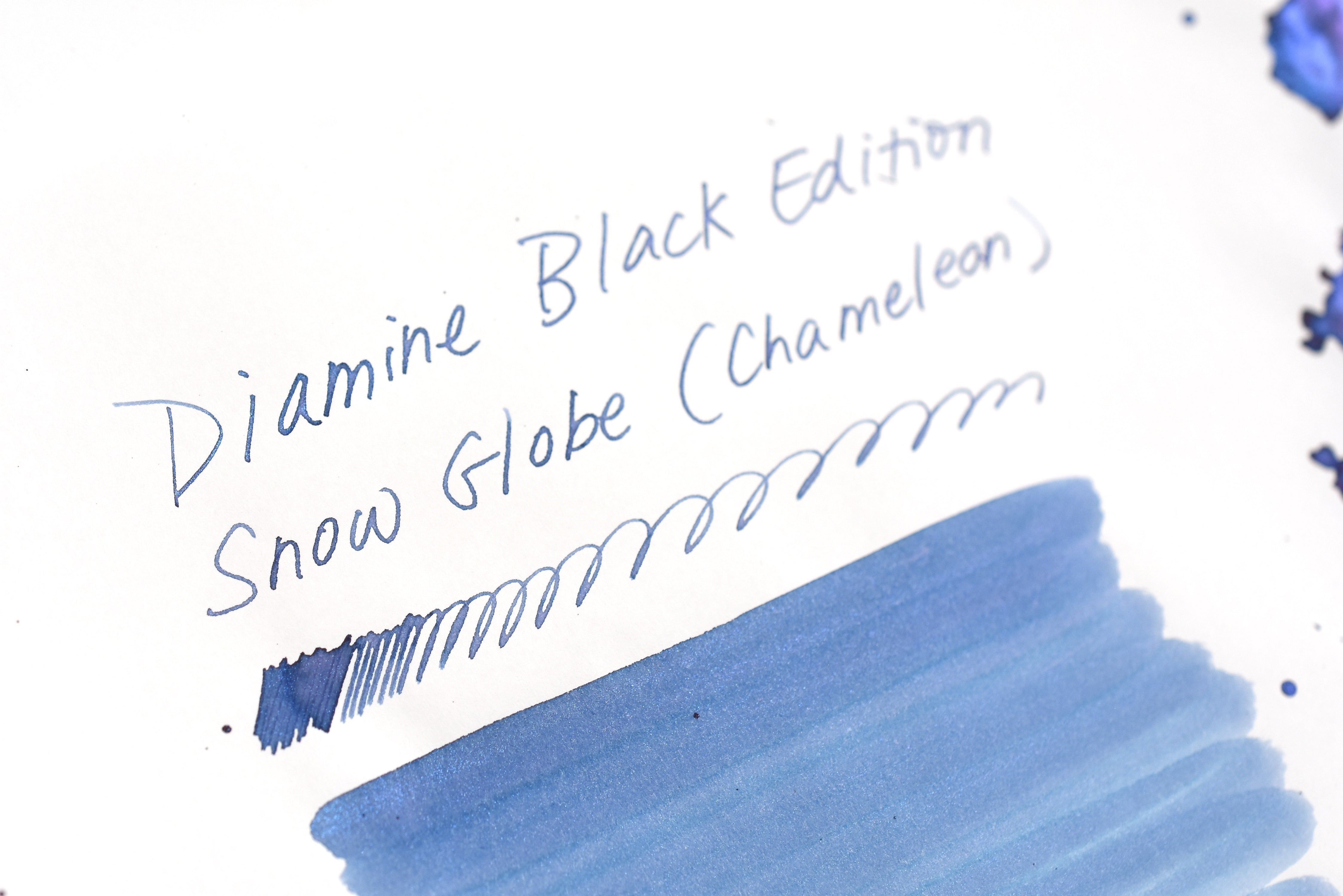 Diamine Black Edition - Chameleon - Snow Globe