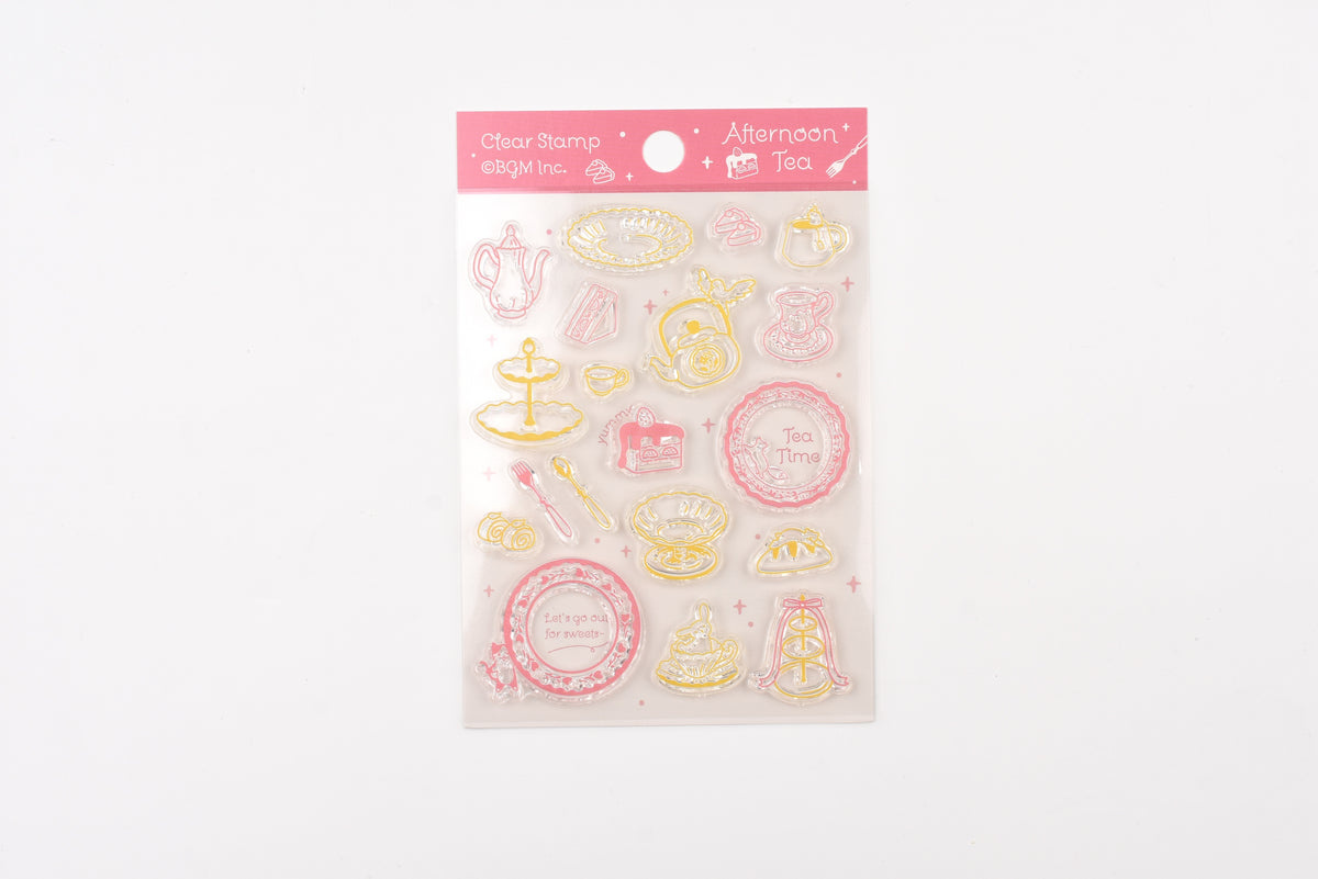 BGM Clear Stamp - Afternoon Tea