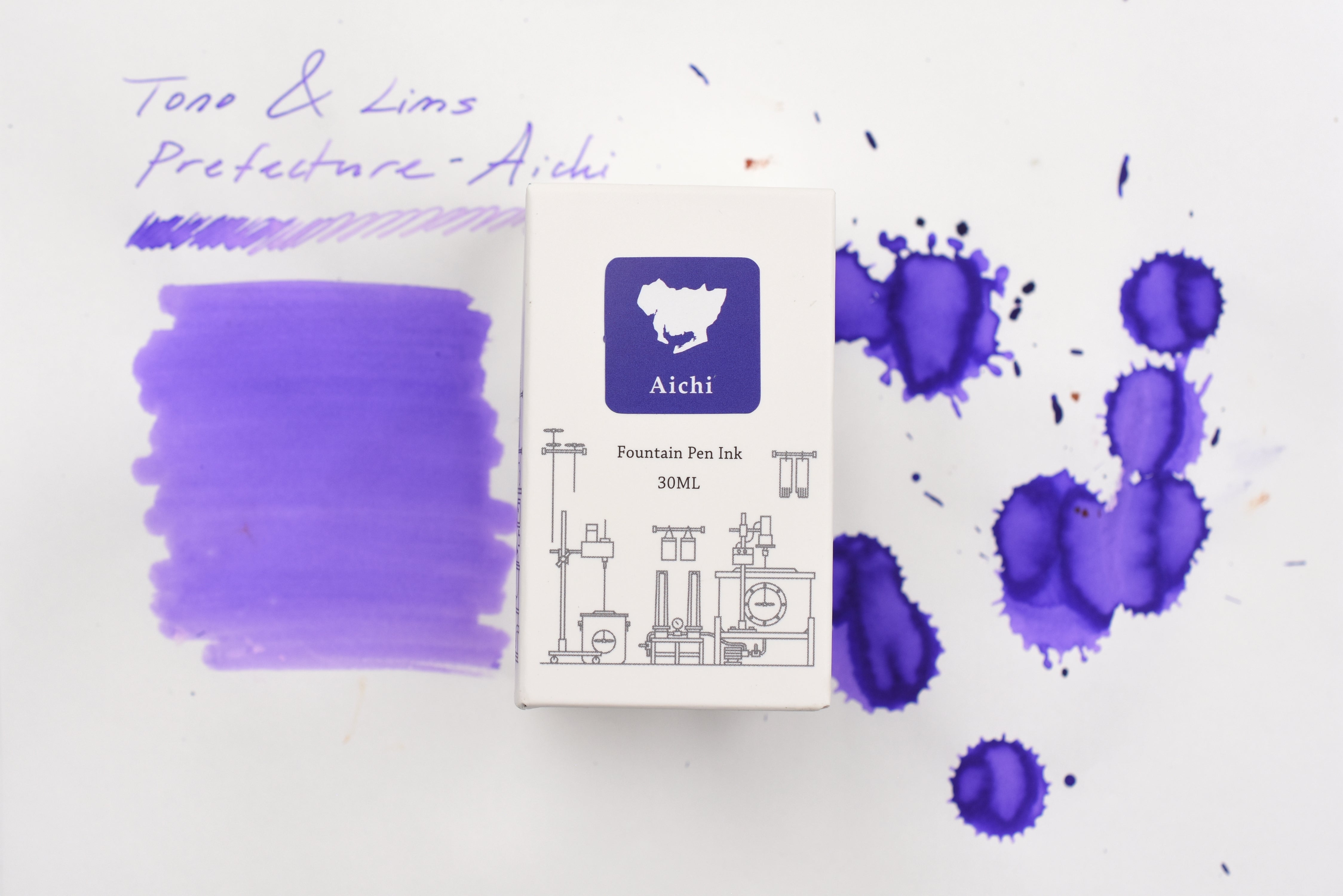 Tono & Lims Ink Bottle - Prefecture -  Aichi - Blessed with Happiness - 30ml