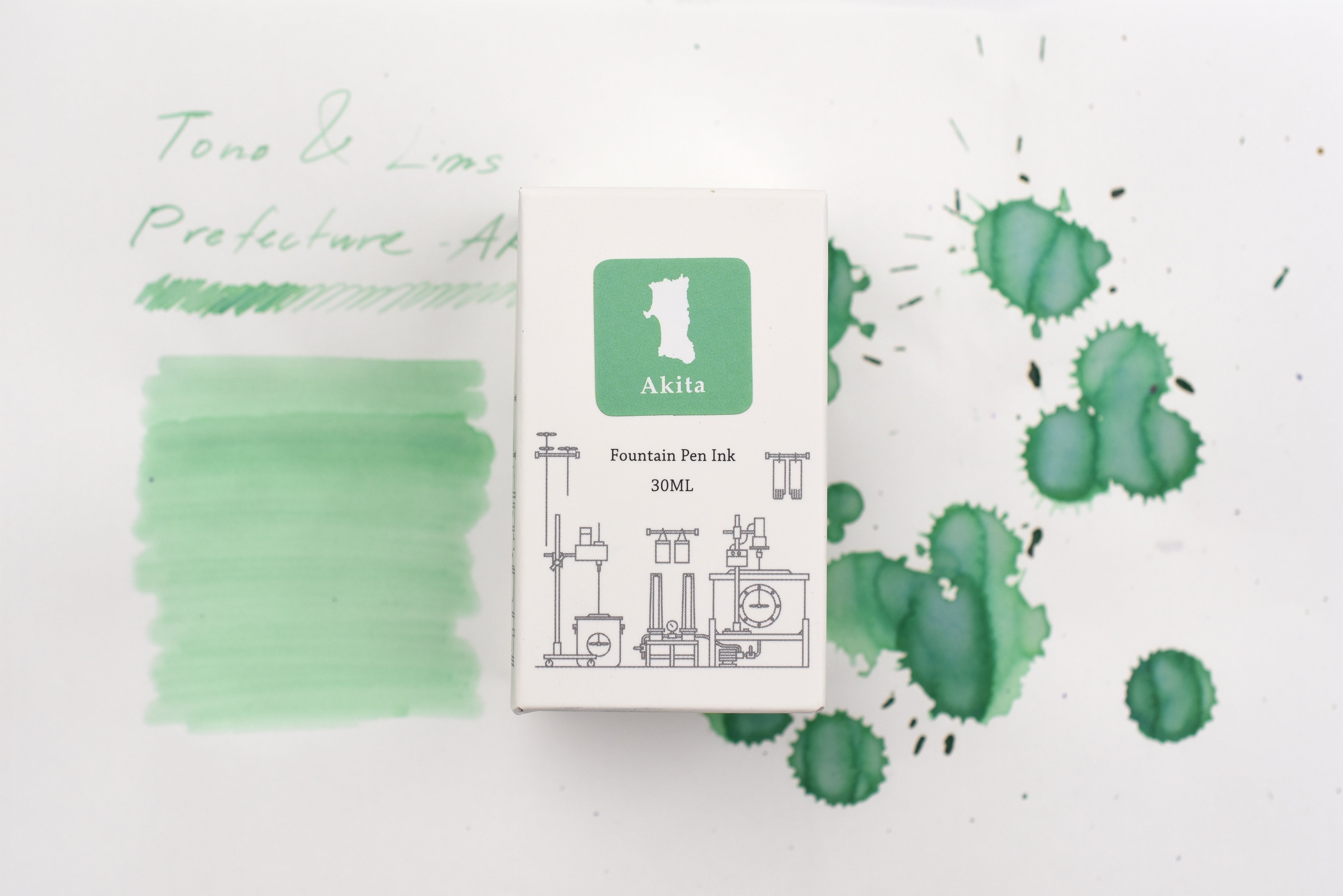 Tono & Lims Ink Bottle - Prefecture -  Miyagi - Tender Heart - 30ml