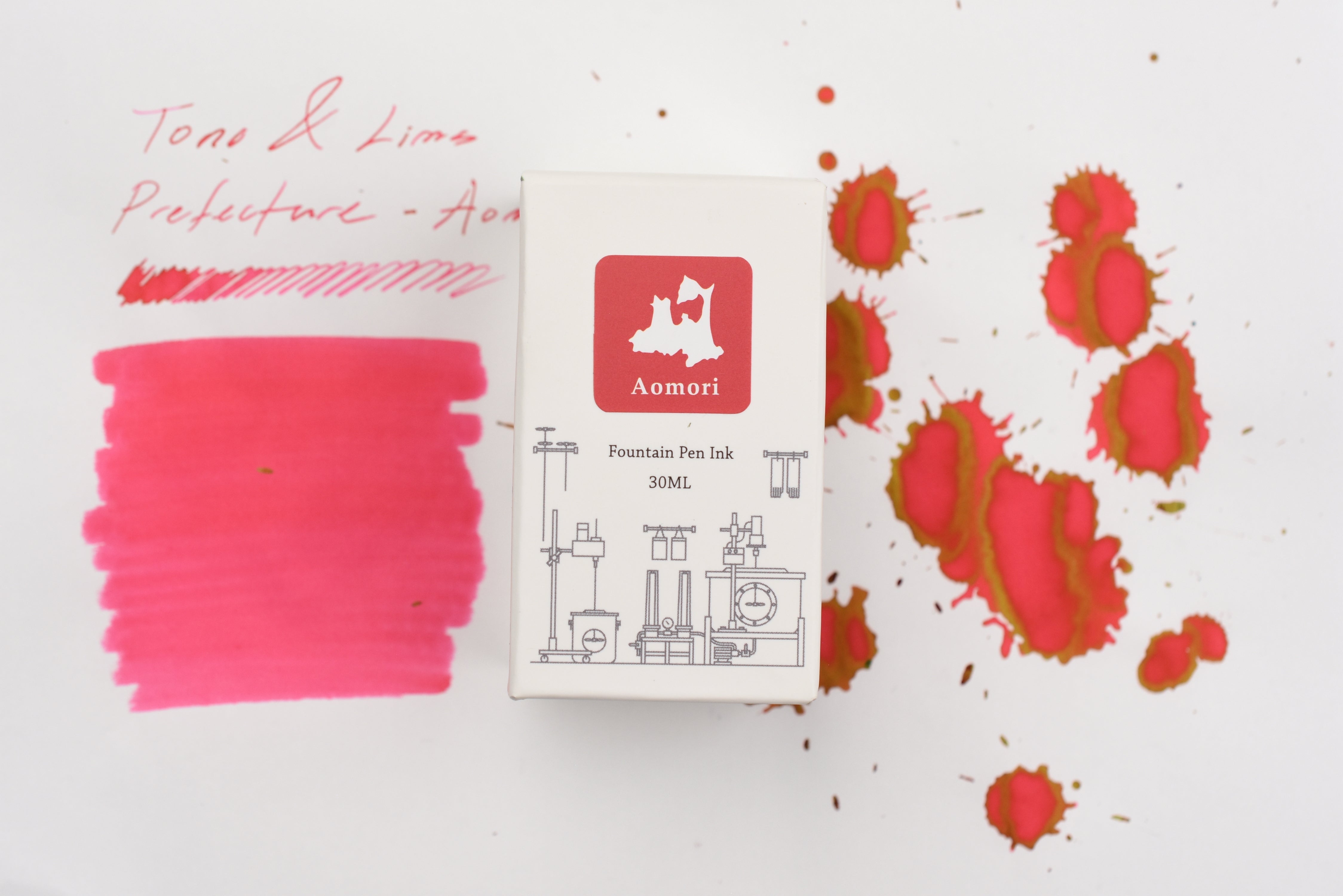 Tono & Lims Ink Bottle - Prefecture - Aomori - Priority - 30ml
