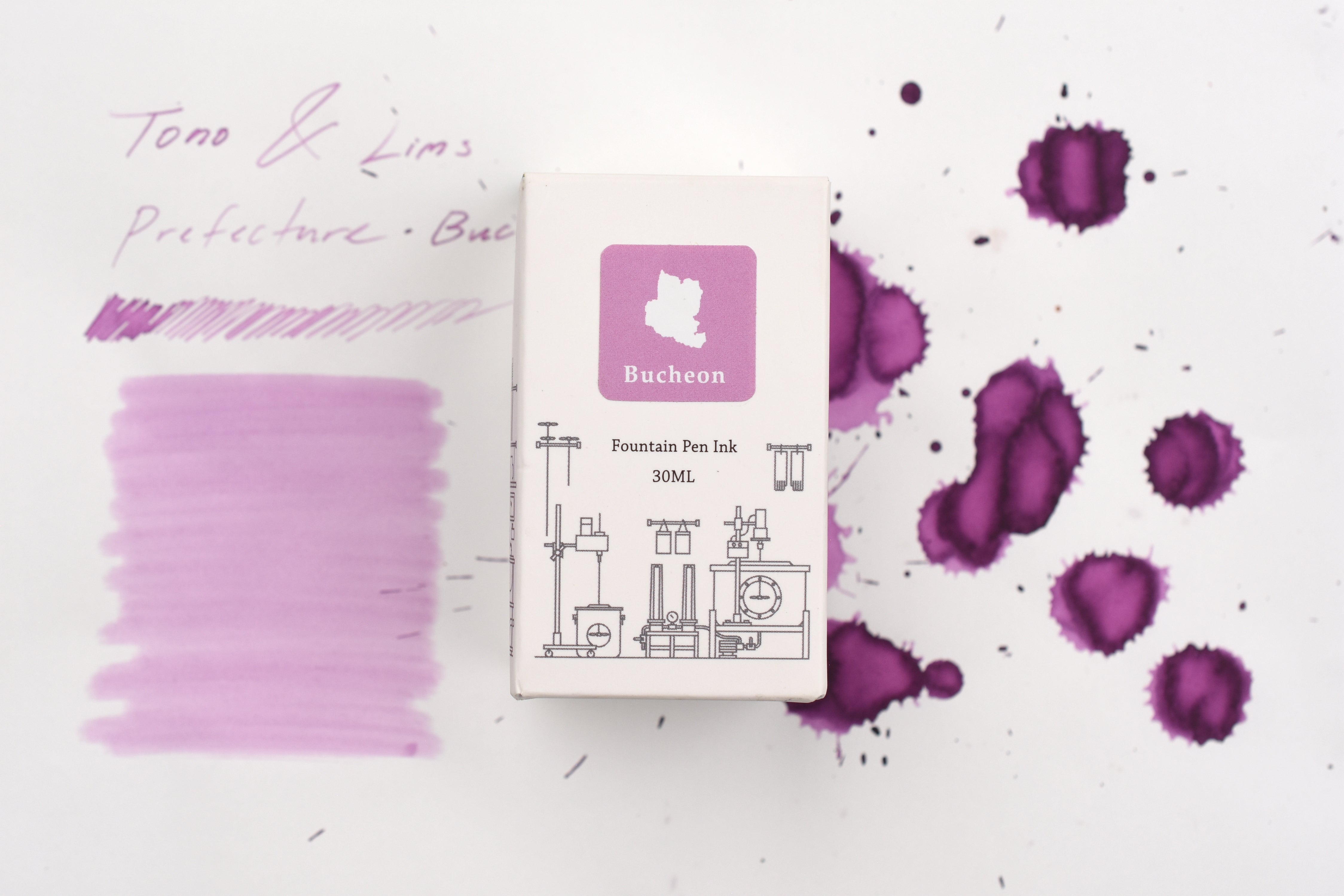 Tono & Lims Ink Bottle - Prefecture - Bucheon - Love is in the Air - 30ml