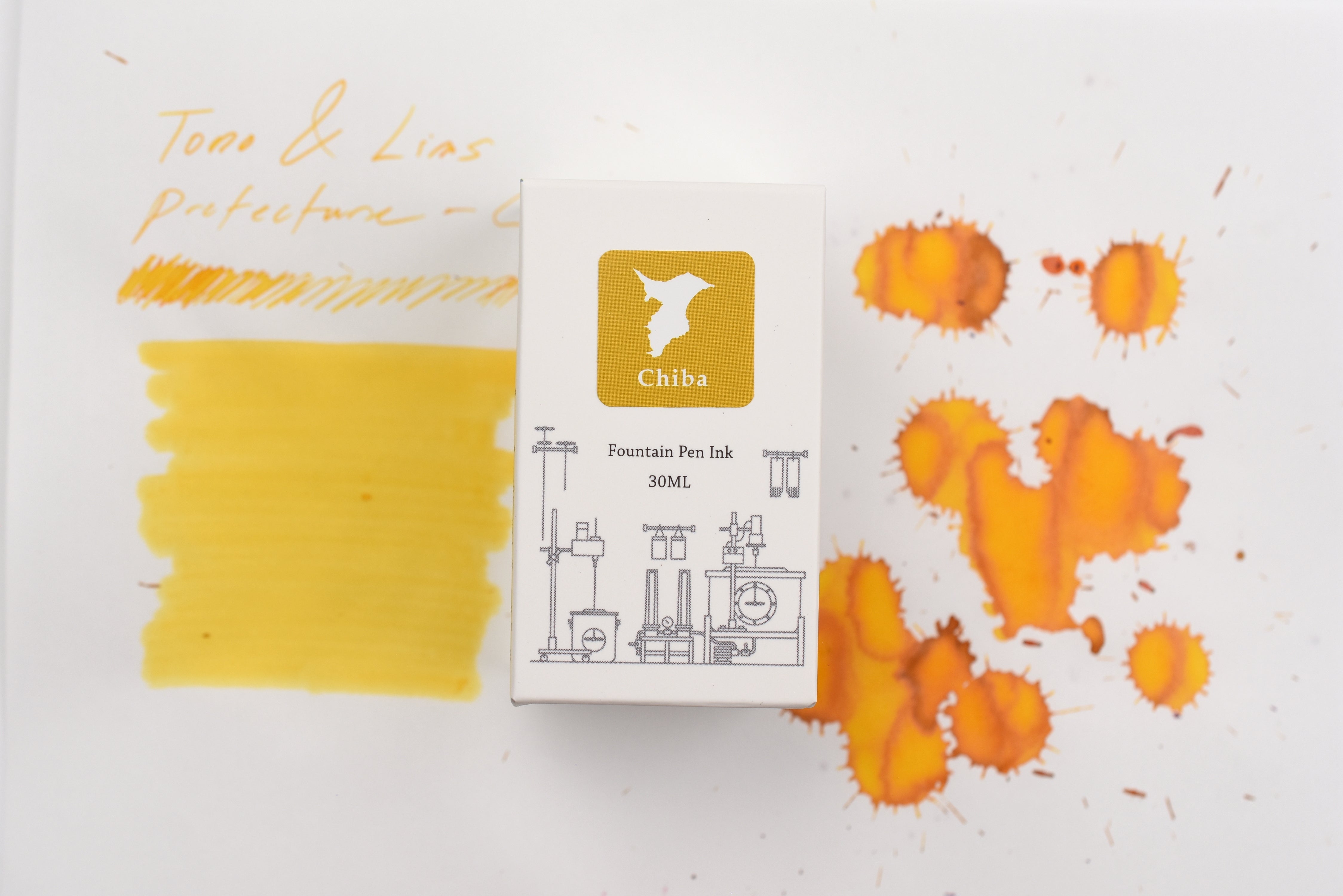 Tono & Lims Ink Bottle - Prefecture - Chiba - Brimming with Vitality - 30ml