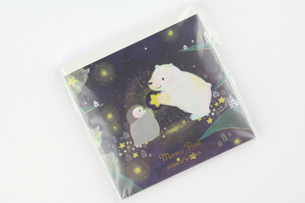 Clothes-Pin x Asano Yoshida Memo Pad - Melody of the Stars and Lily of the Valley