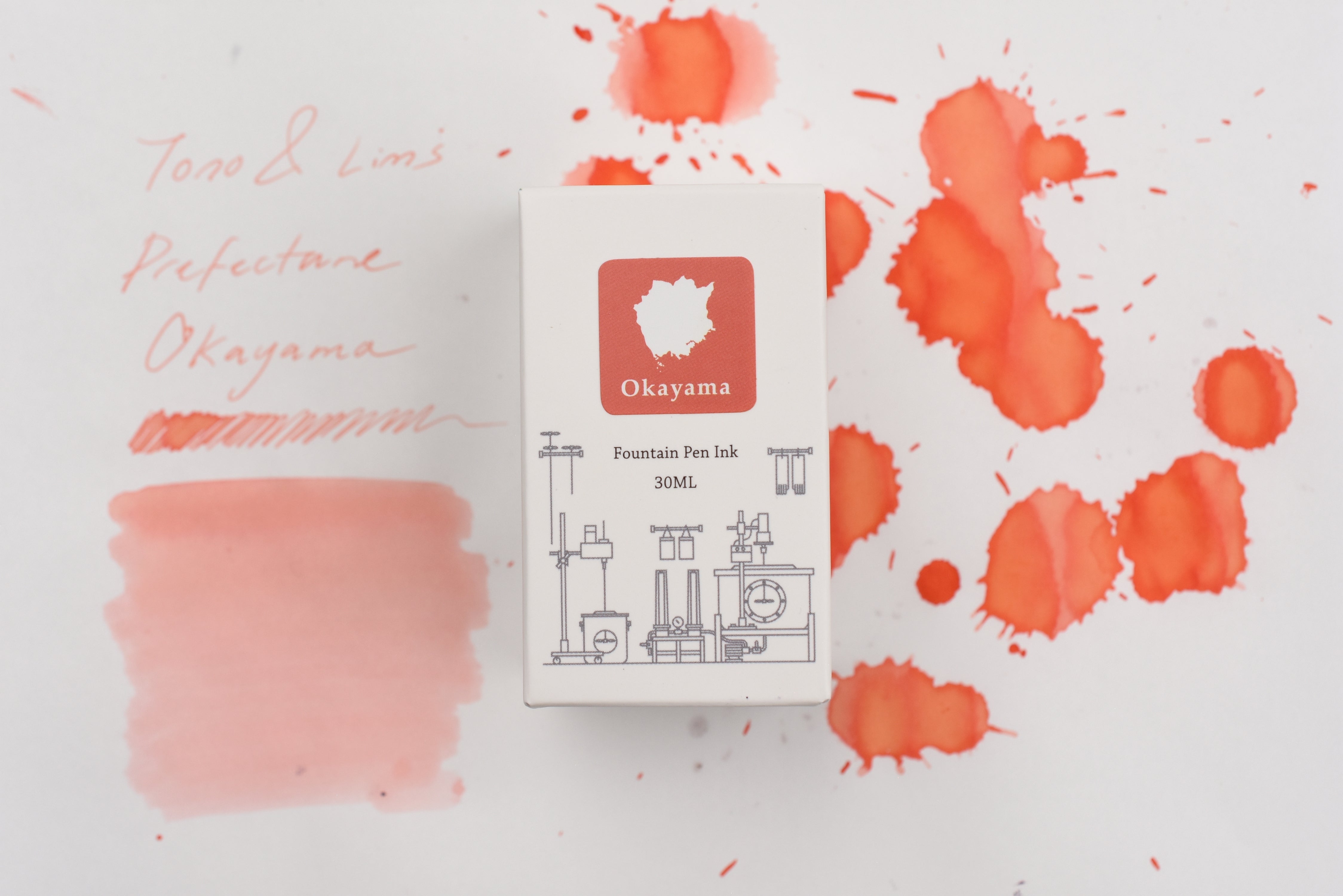 Tono & Lims Ink Bottle - Prefecture - Okayama - Your Captive - 30ml