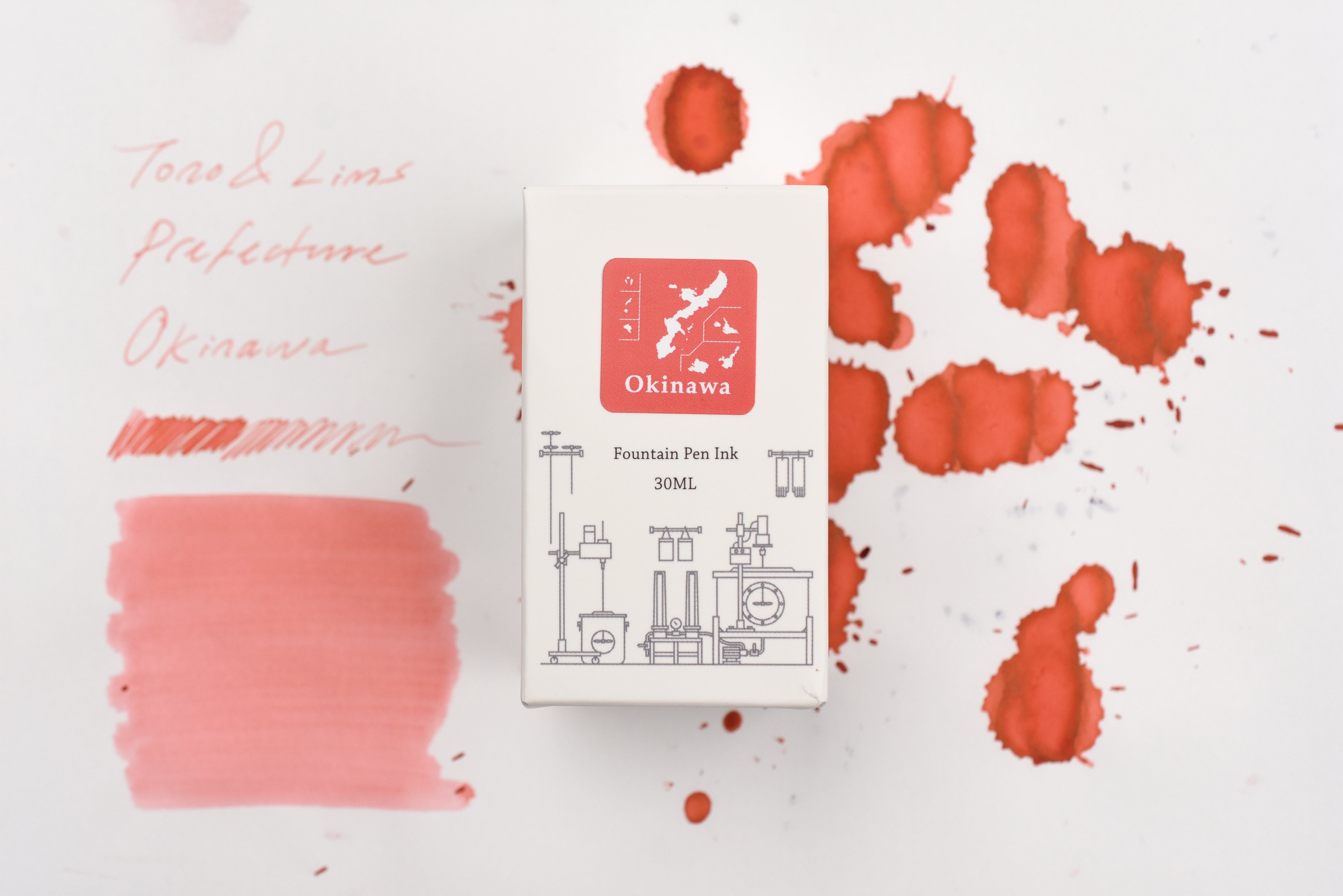 Tono & Lims Ink Bottle - Prefecture - Okinawa - Dream - 30ml