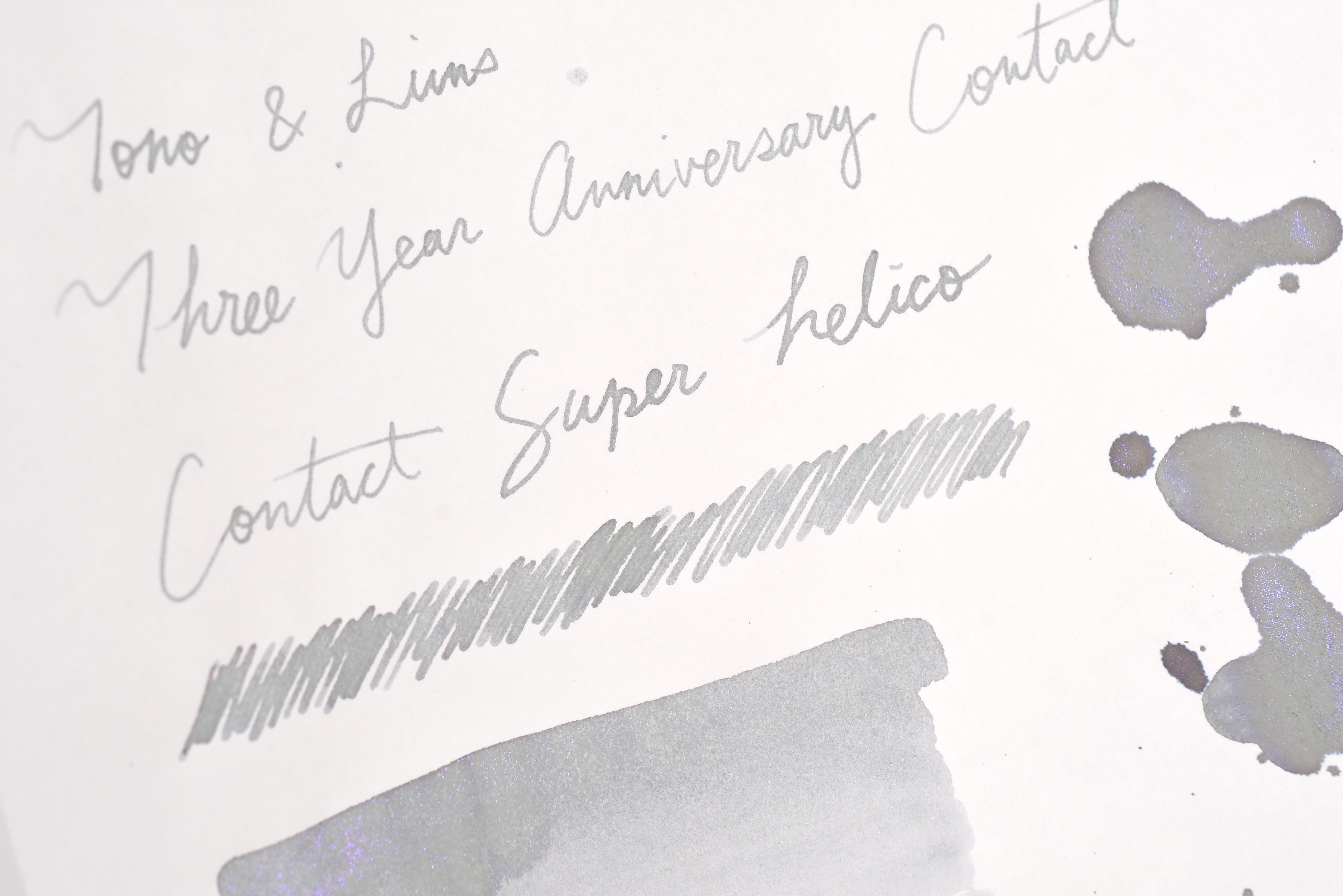 Tono & Lims Ink Bottle - Three Year Anniversary Contact - Contact Super helico - 30ml