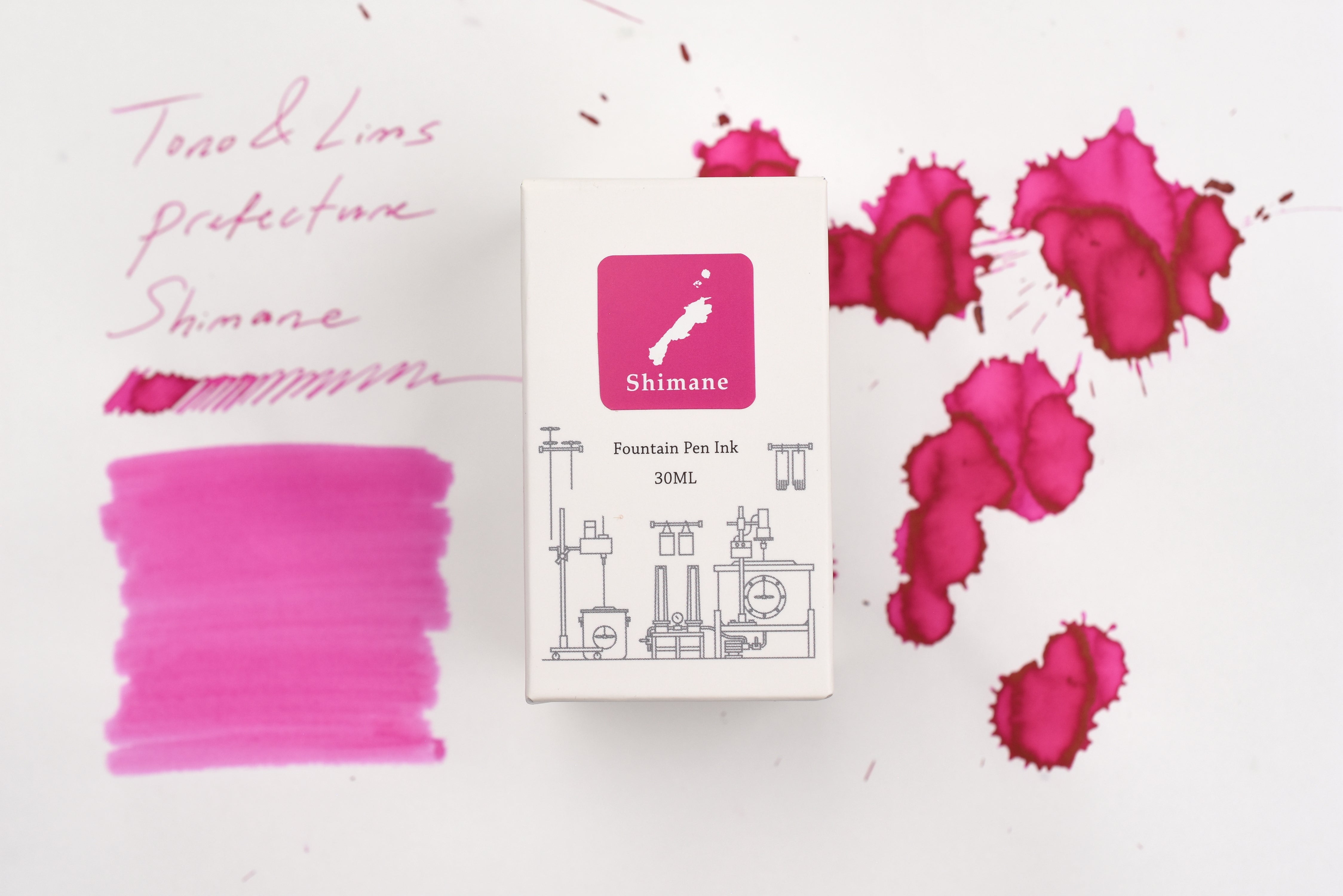Tono & Lims Ink Bottle - Prefecture - Shimane - Compassion - 30ml