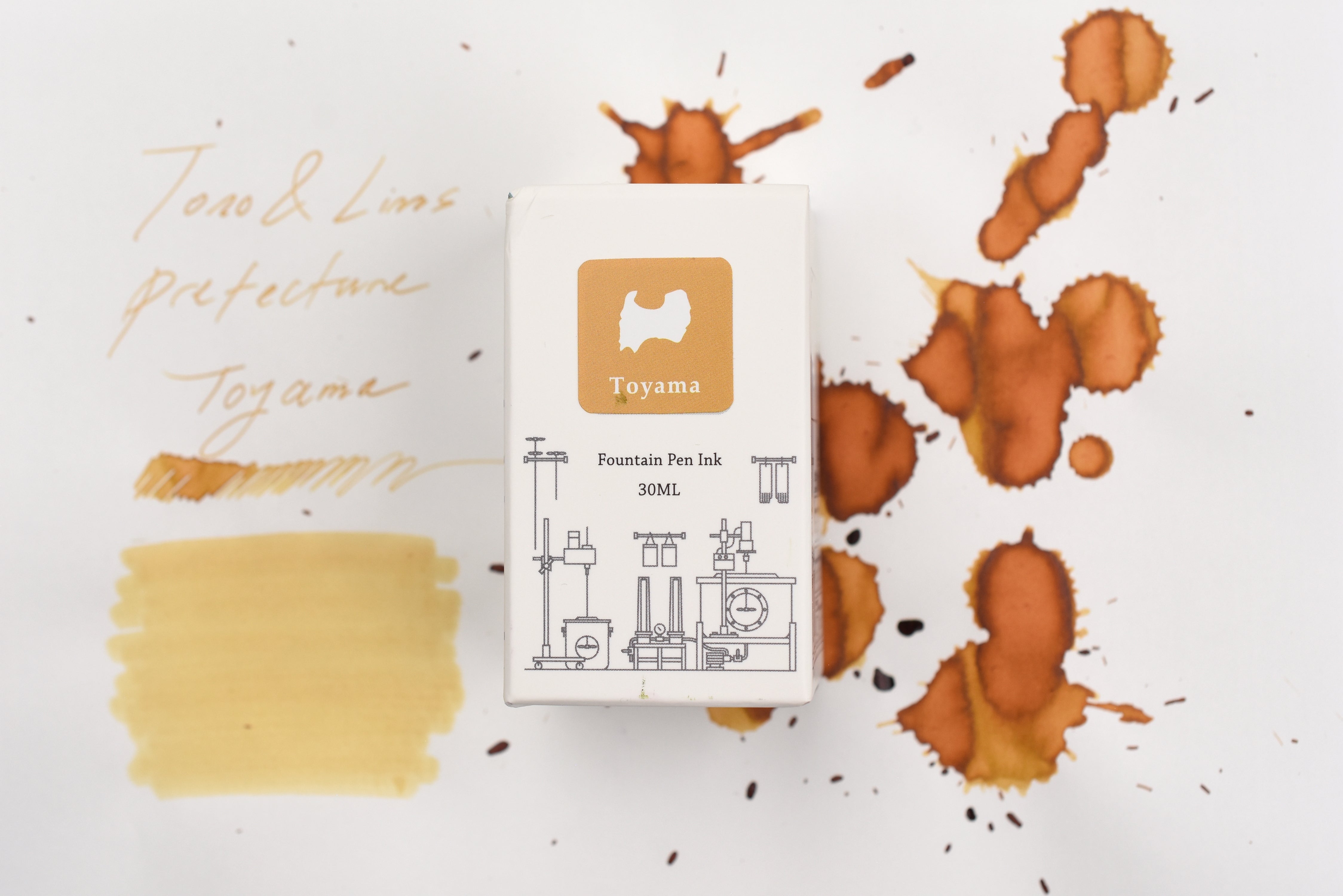 Tono & Lims Ink Bottle - Prefecture -  Toyama - Fame - 30ml